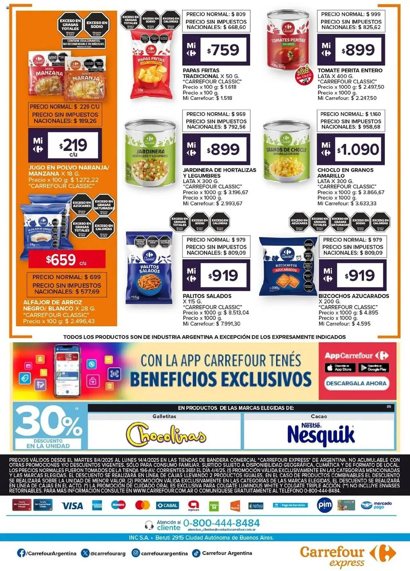 Ofertas de Catálogo Carrefour 8 de abril al 14 de abril 2025 - Página 3 del catálogo