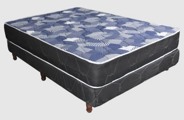 Conjunto Sommier Espuma Paris 90 x 190 x 20
