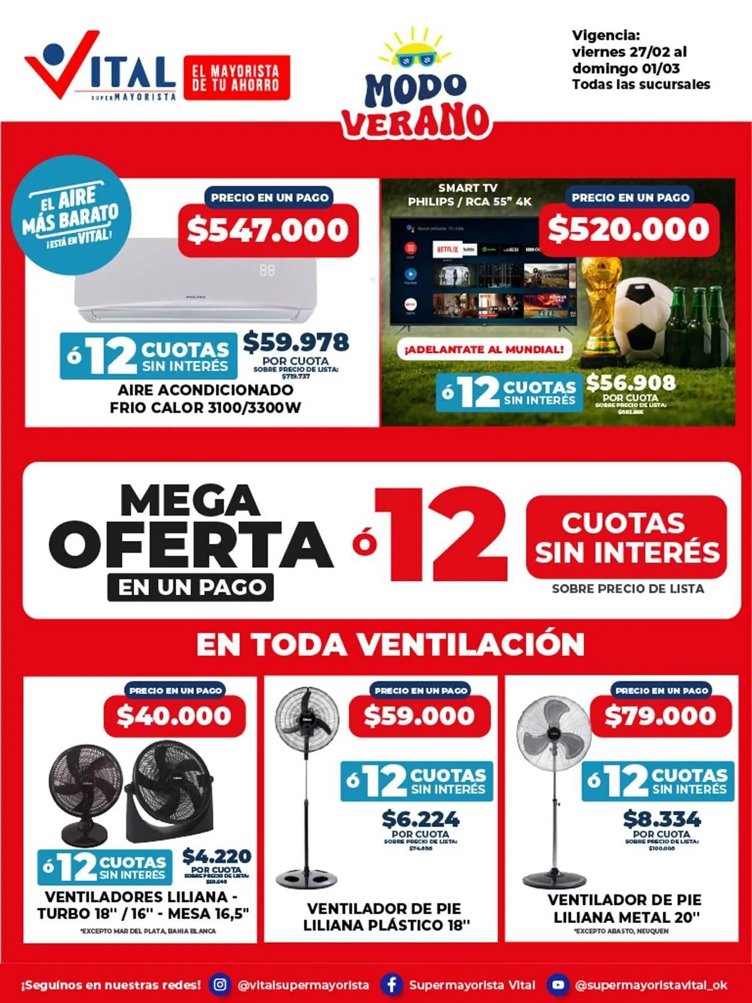 Ofertas de Catálogo Supermayorista Vital 27 de febrero al 1 de marzo 2026 - Página 4 del catálogo