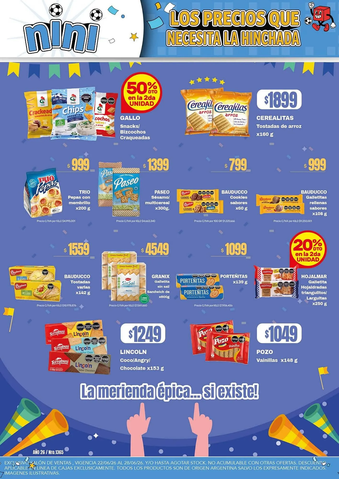 Ofertas de Catálogo Nini Mayorista 22 de junio al 28 de junio 2026 - Página 34 del catálogo