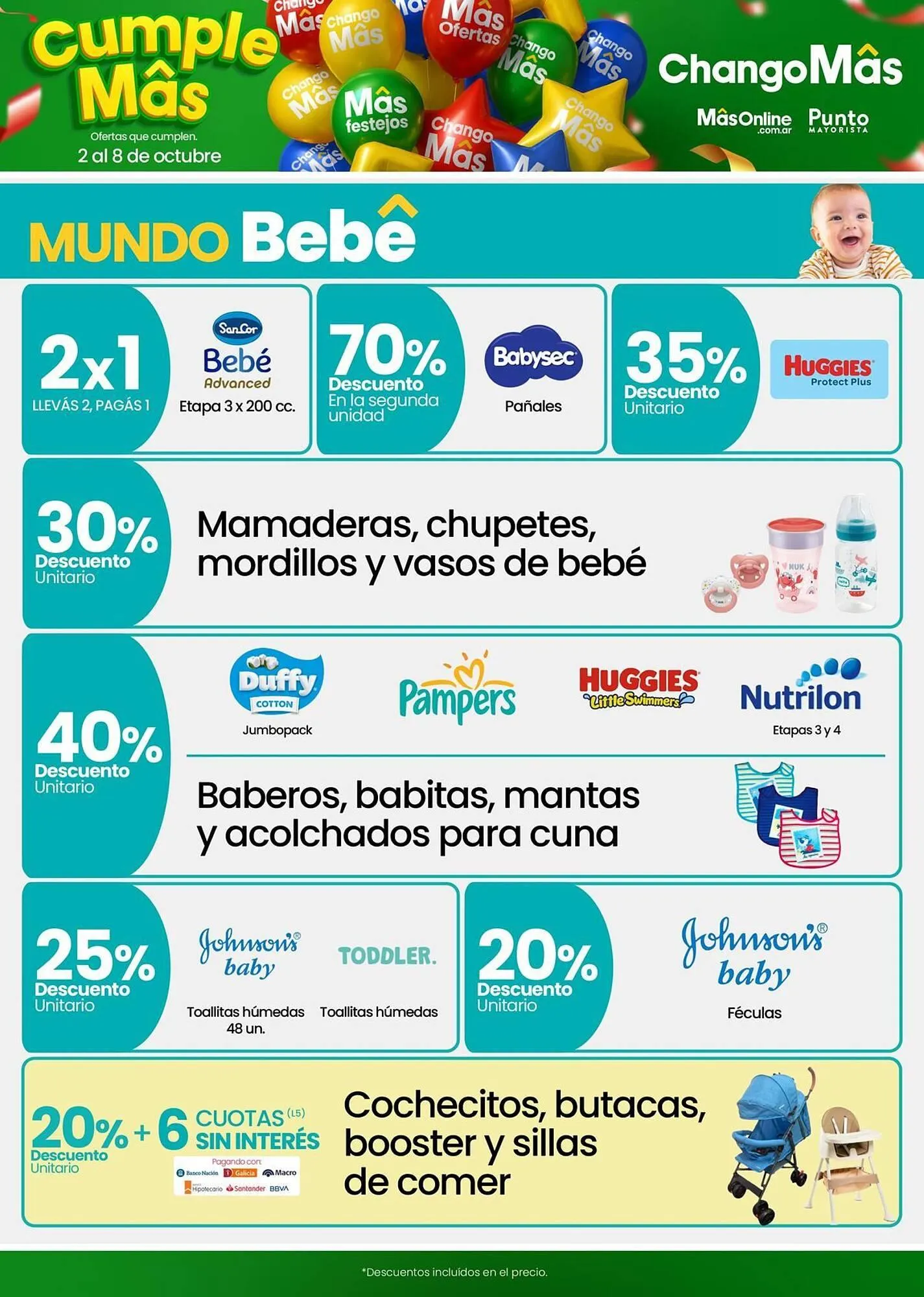 Ofertas de Catálogo Changomas 3 de octubre al 8 de octubre 2025 - Página 7 del catálogo