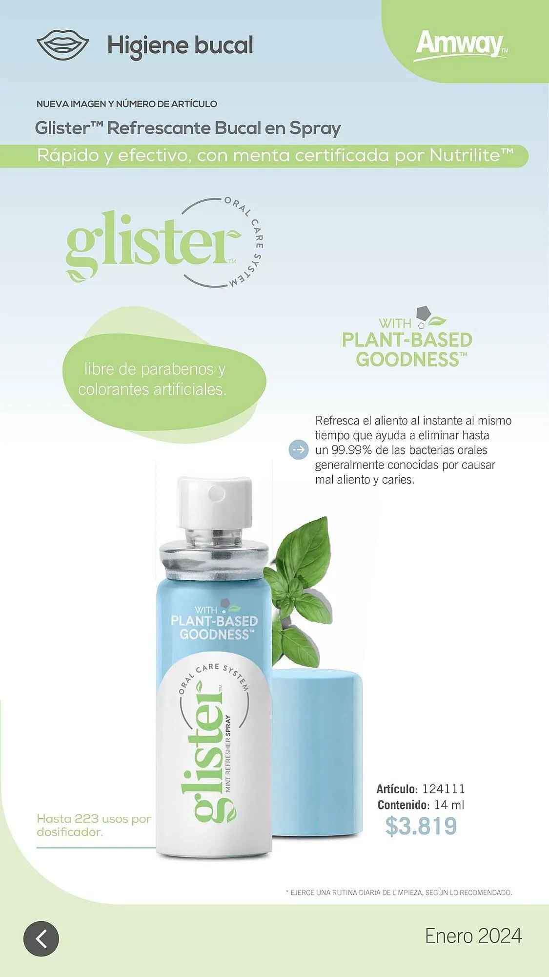 Ofertas de Catálogo Amway 25 de enero al 31 de enero 2024 - Página 8 del catálogo