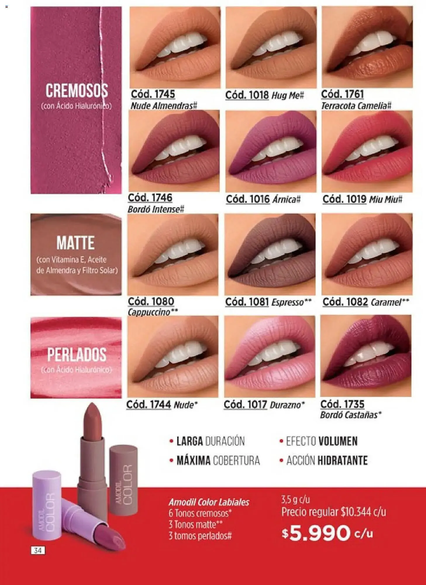 Ofertas de Catálogo Amodil 12 de febrero al 31 de marzo 2026 - Página 34 del catálogo