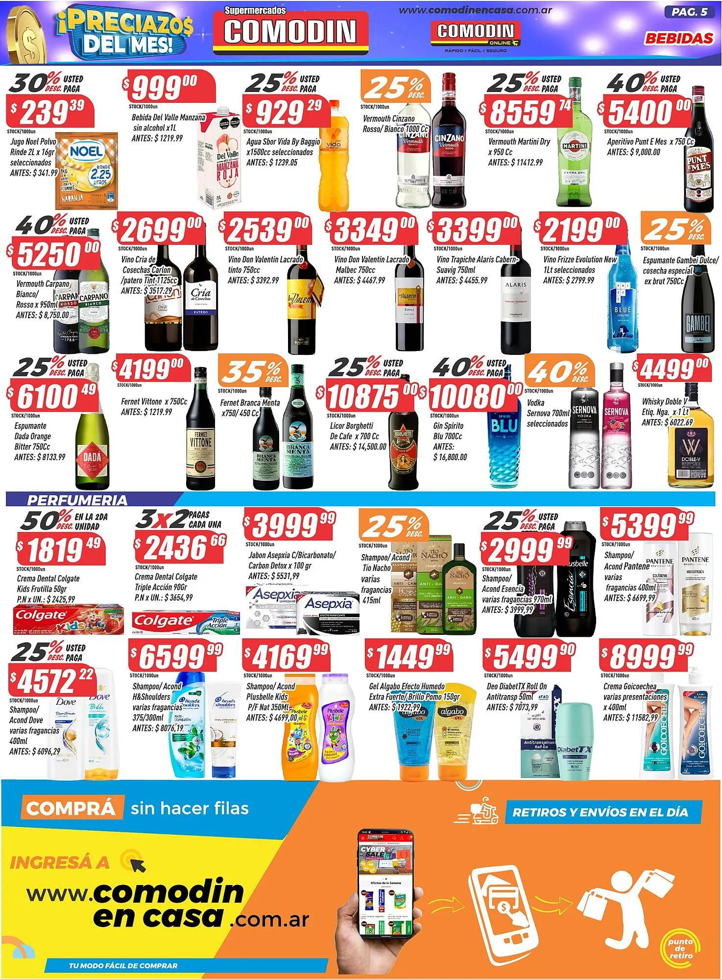 Ofertas de Catálogo Supermercados Comodin 25 de agosto al 31 de agosto 2025 - Página 5 del catálogo