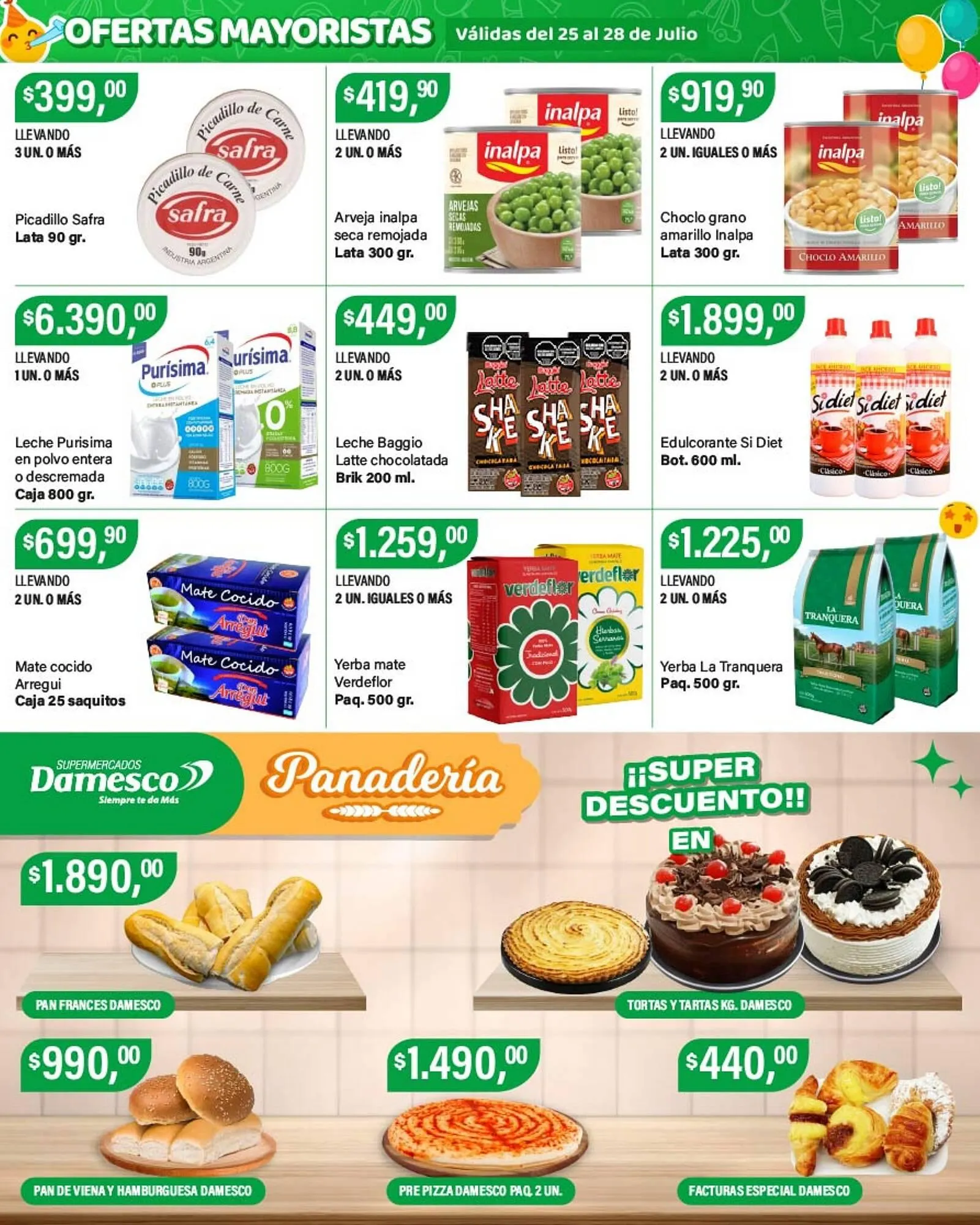 Ofertas de Catálogo Supermercados Damesco 25 de julio al 28 de julio 2025 - Página 4 del catálogo