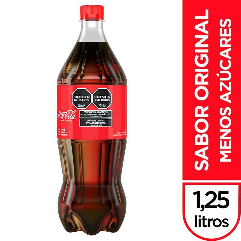 Gaseosa Coca-Cola Sabor Original 1,25 Lts.