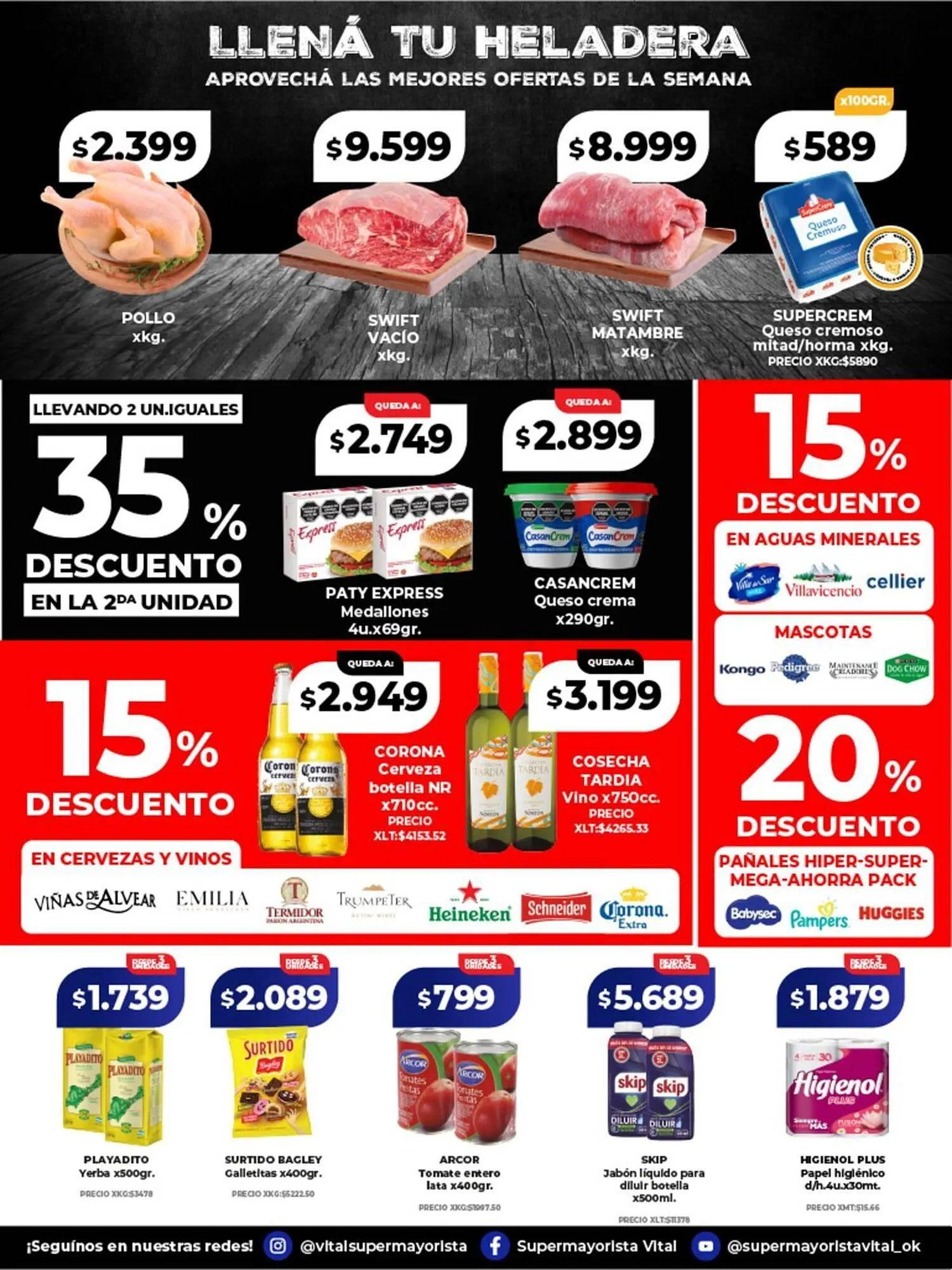 Ofertas de Catálogo Supermayorista Vital 1 de agosto al 3 de agosto 2025 - Página 2 del catálogo