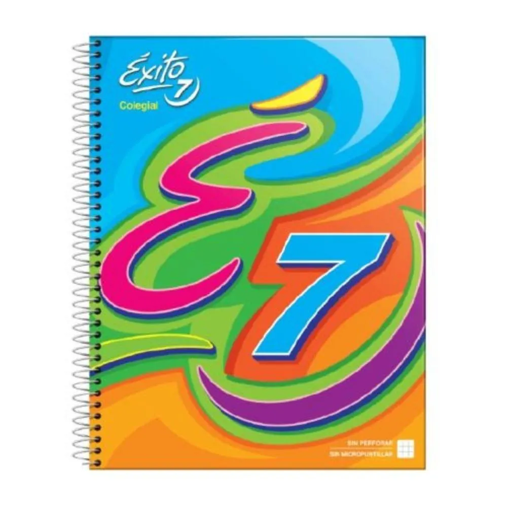 CUADERNO EXITO 60 HOJAS TAPA DURA CUADRICULADO