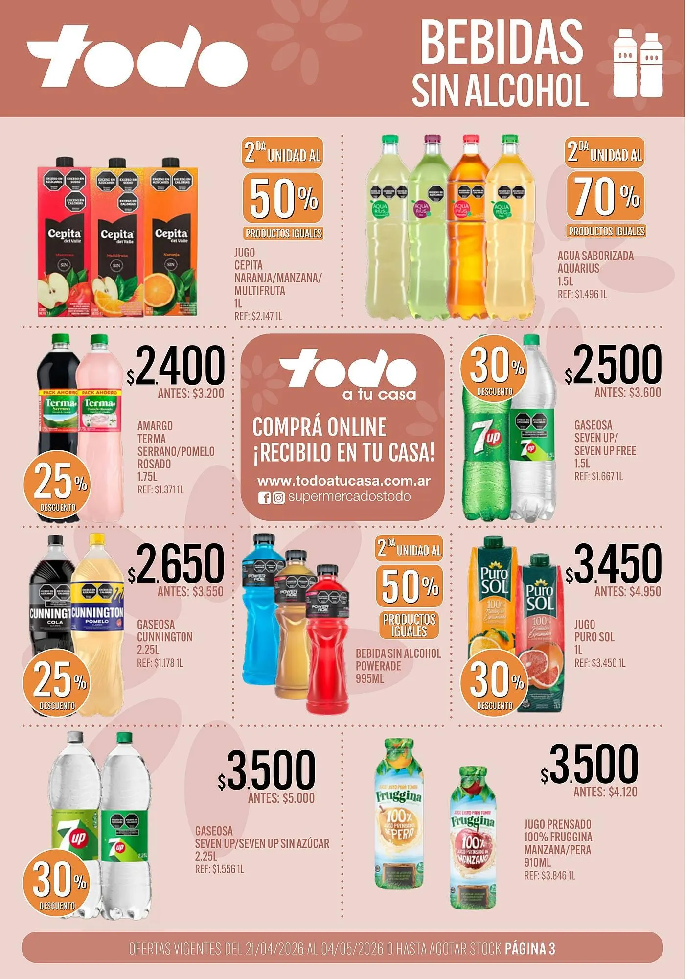 Ofertas de Catálogo Supermercados Todo 21 de abril al 4 de mayo 2026 - Página 3 del catálogo