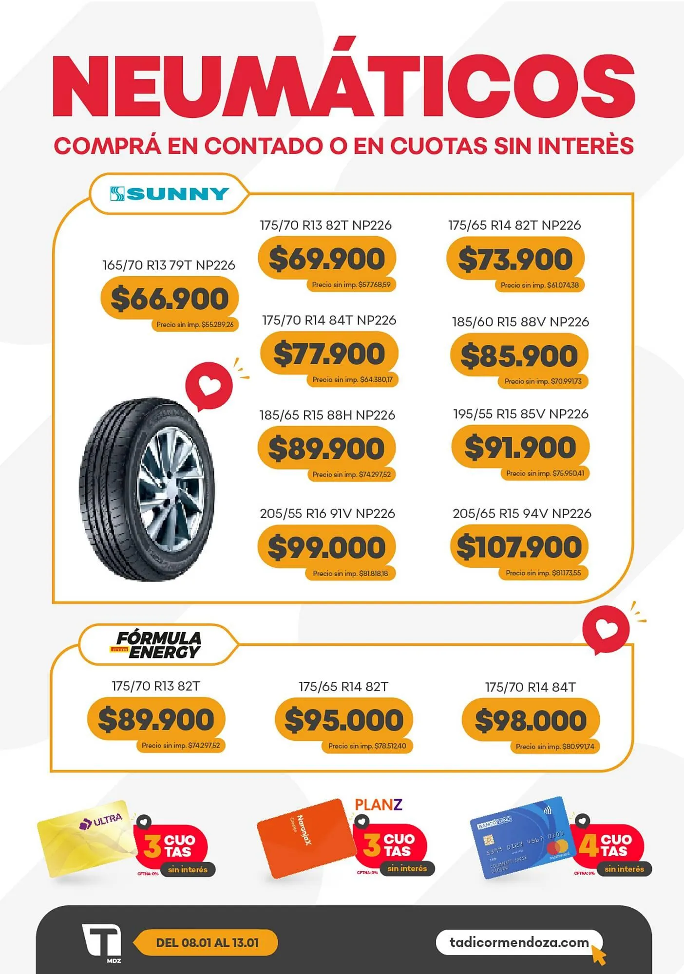 Ofertas de Catálogo Supermercados Tadicor 7 de enero al 13 de enero 2026 - Página 8 del catálogo