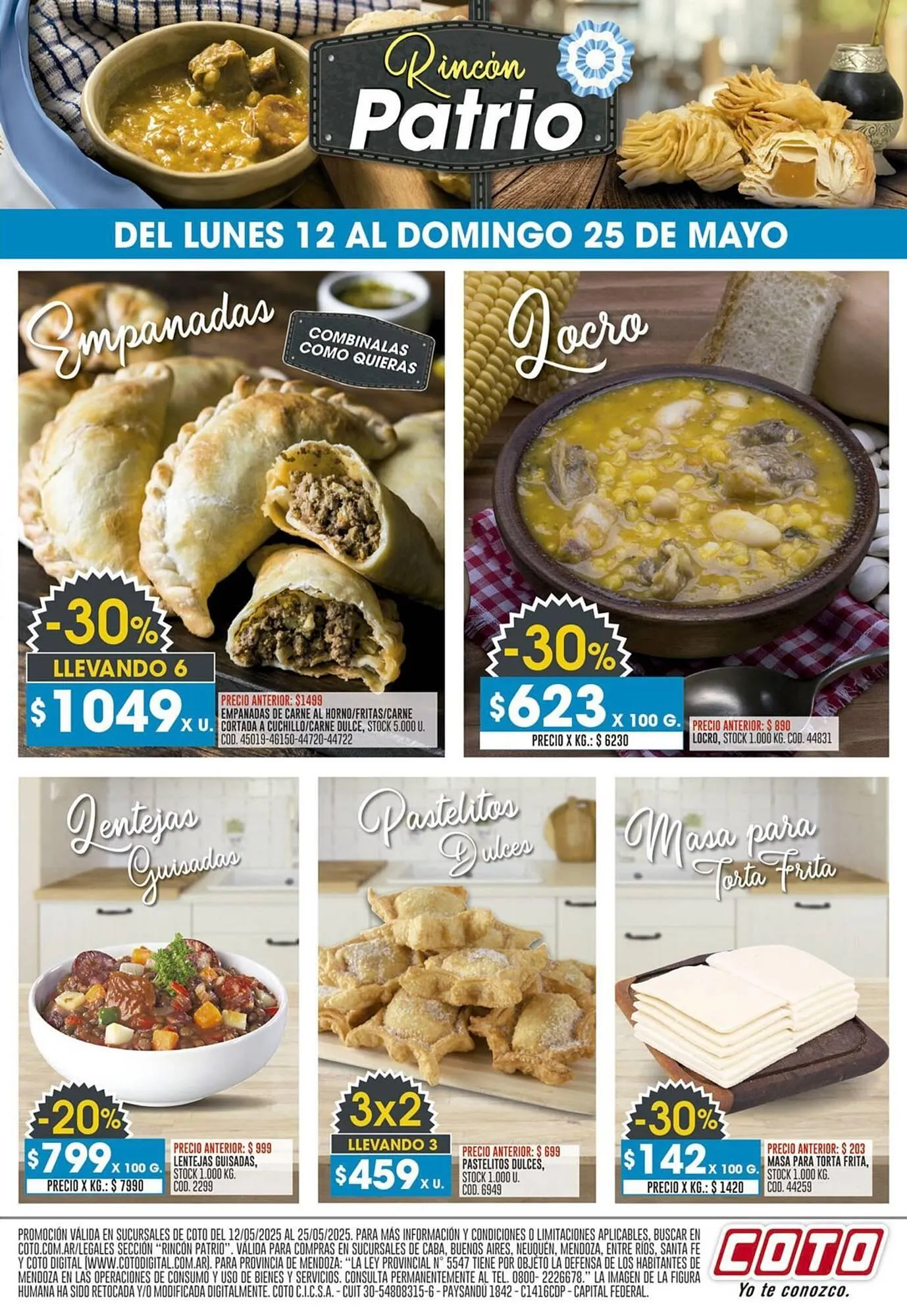 Ofertas de Catálogo Coto 16 de mayo al 25 de mayo 2025 - Página 1 del catálogo
