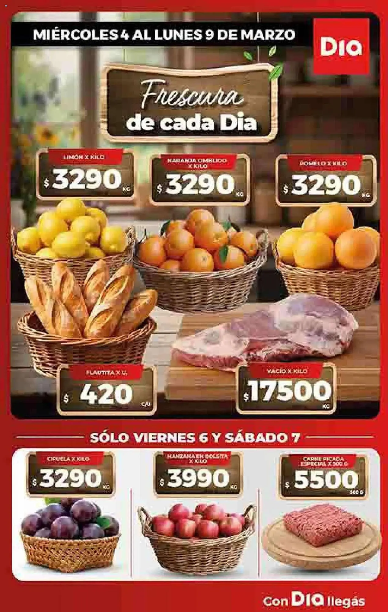 Ofertas de Folleto Supermercados DIA 4 de marzo al 9 de marzo 2026 - Página 1 del catálogo