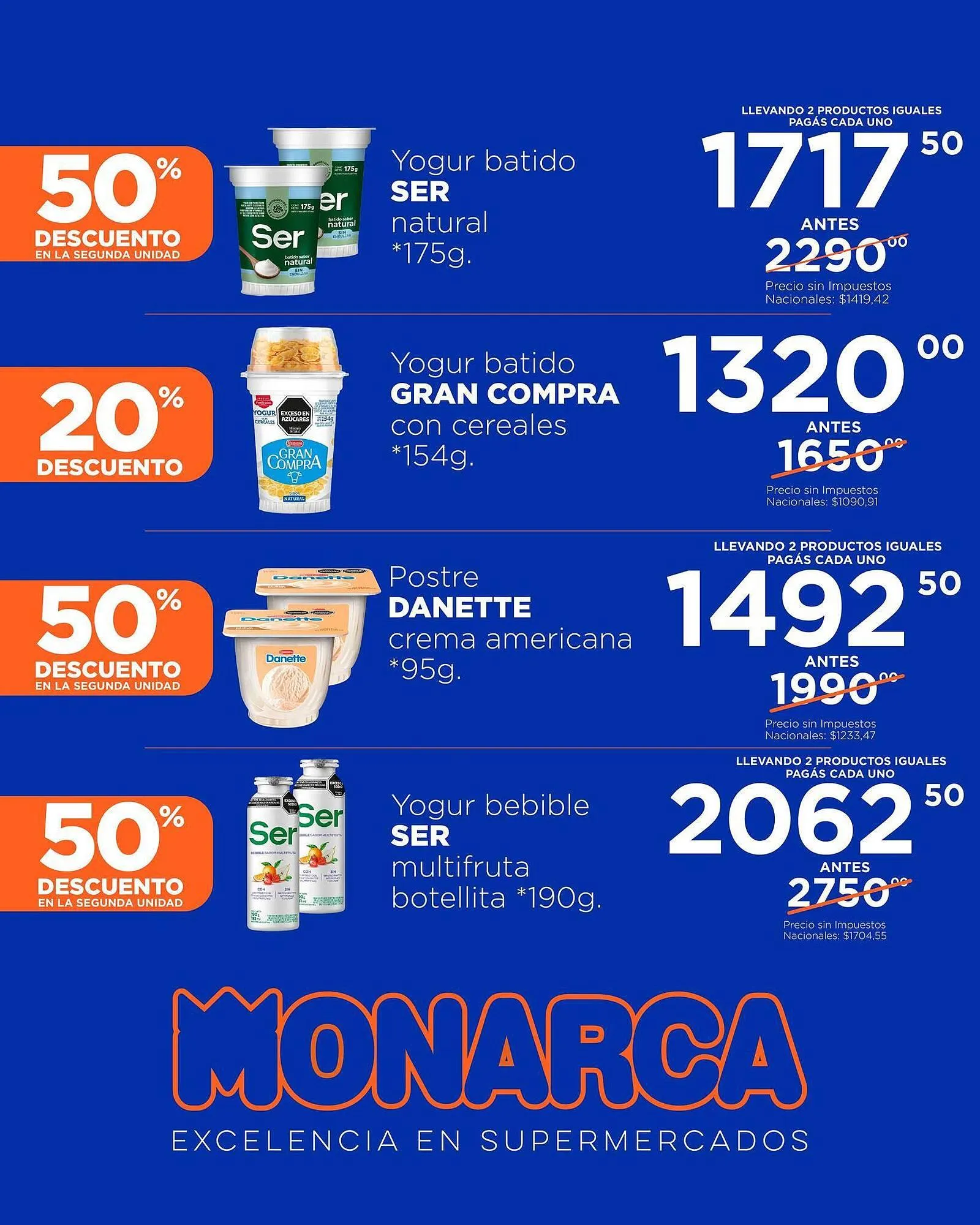 Ofertas de Catálogo Supermercados Monarca 19 de mayo al 25 de mayo 2025 - Página 4 del catálogo