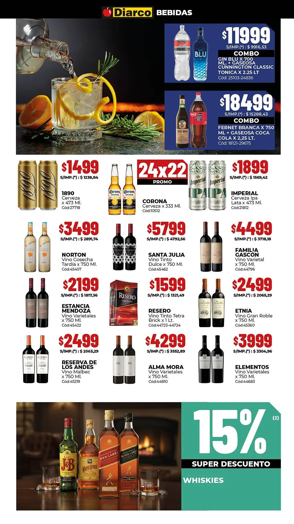 Ofertas de Catálogo Diarco 16 de marzo al 20 de marzo 2026 - Página 7 del catálogo