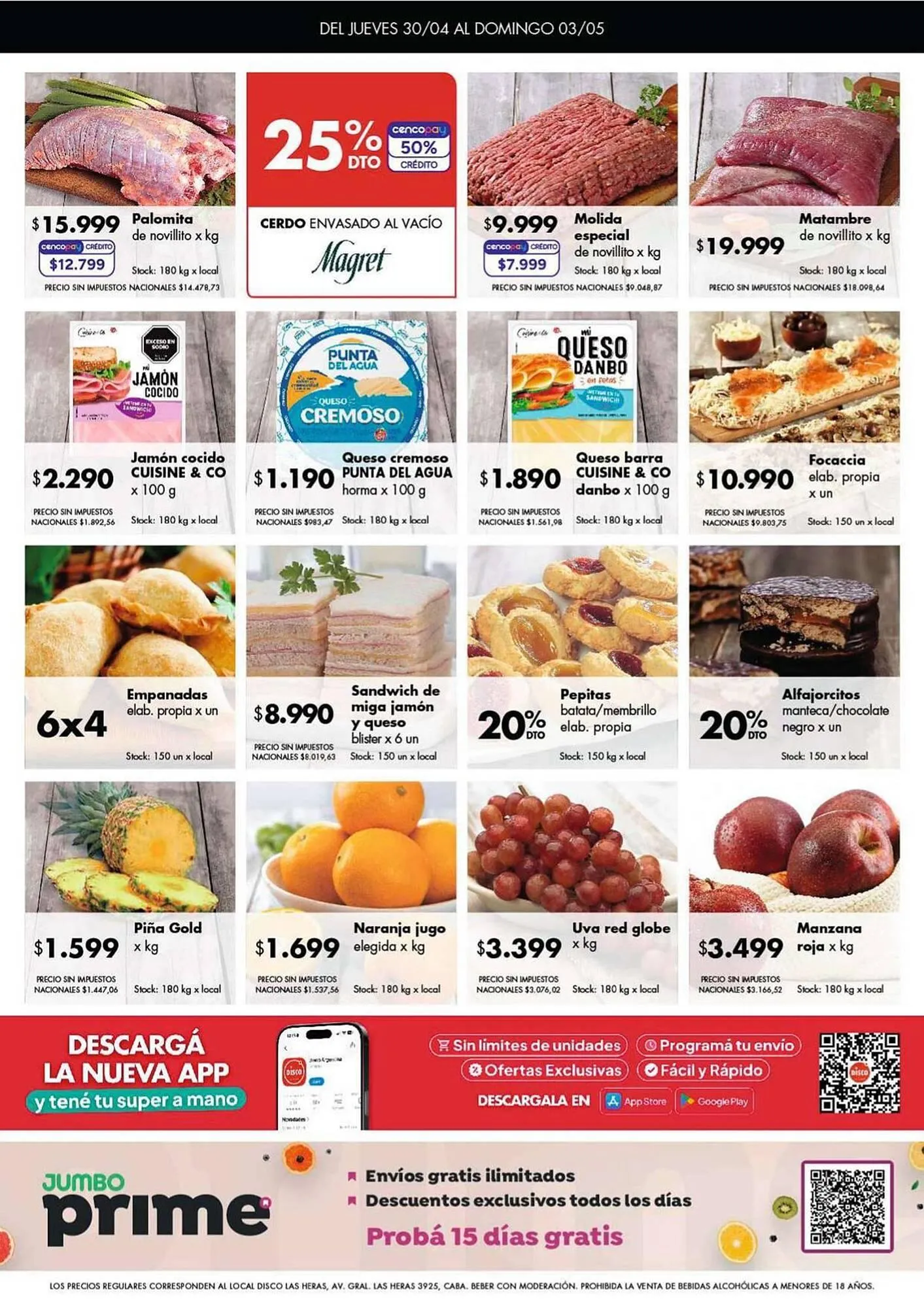 Ofertas de Folleto Disco 30 de abril al 3 de mayo 2026 - Página 8 del catálogo