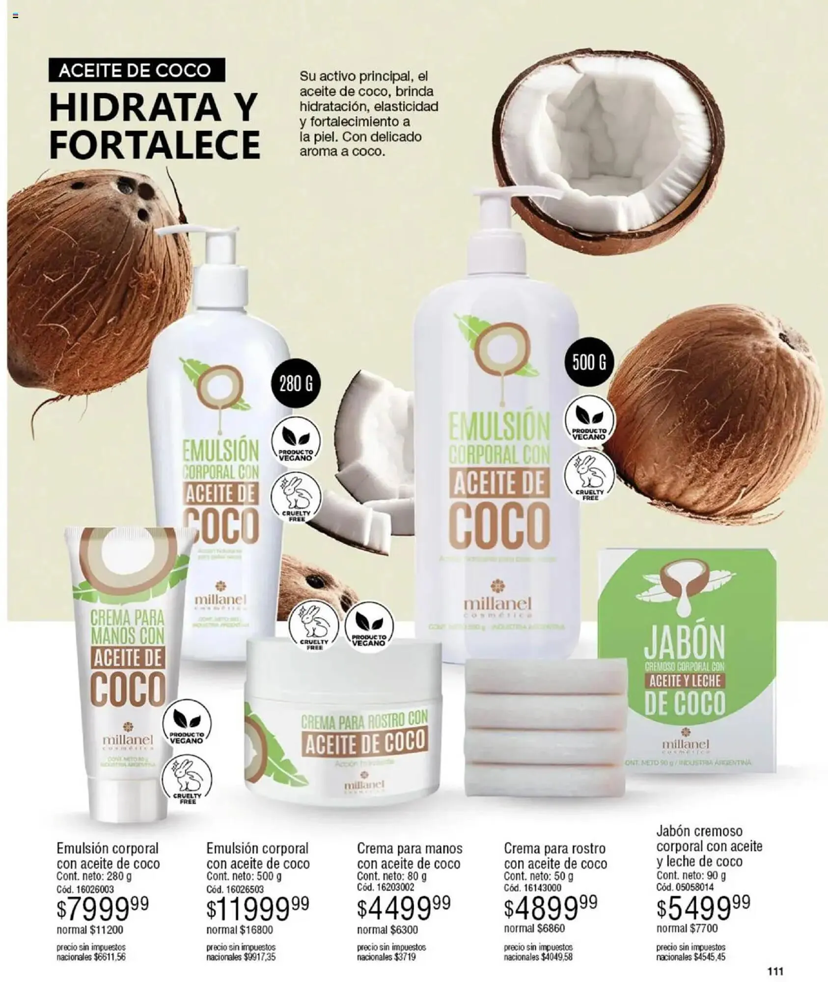 Ofertas de Catálogo Millanel Cosmética 15 de septiembre al 20 de octubre 2025 - Página 111 del catálogo