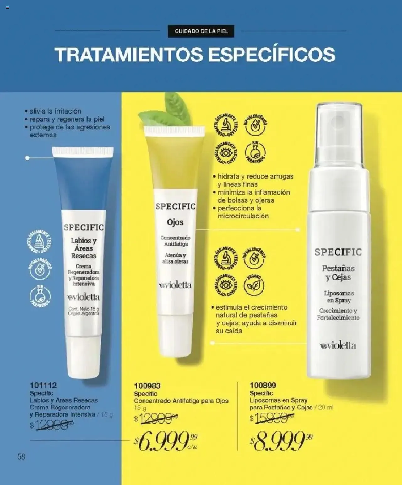 Ofertas de Violetta catálogo 3 de julio al 31 de diciembre 2024 - Página 58 del catálogo