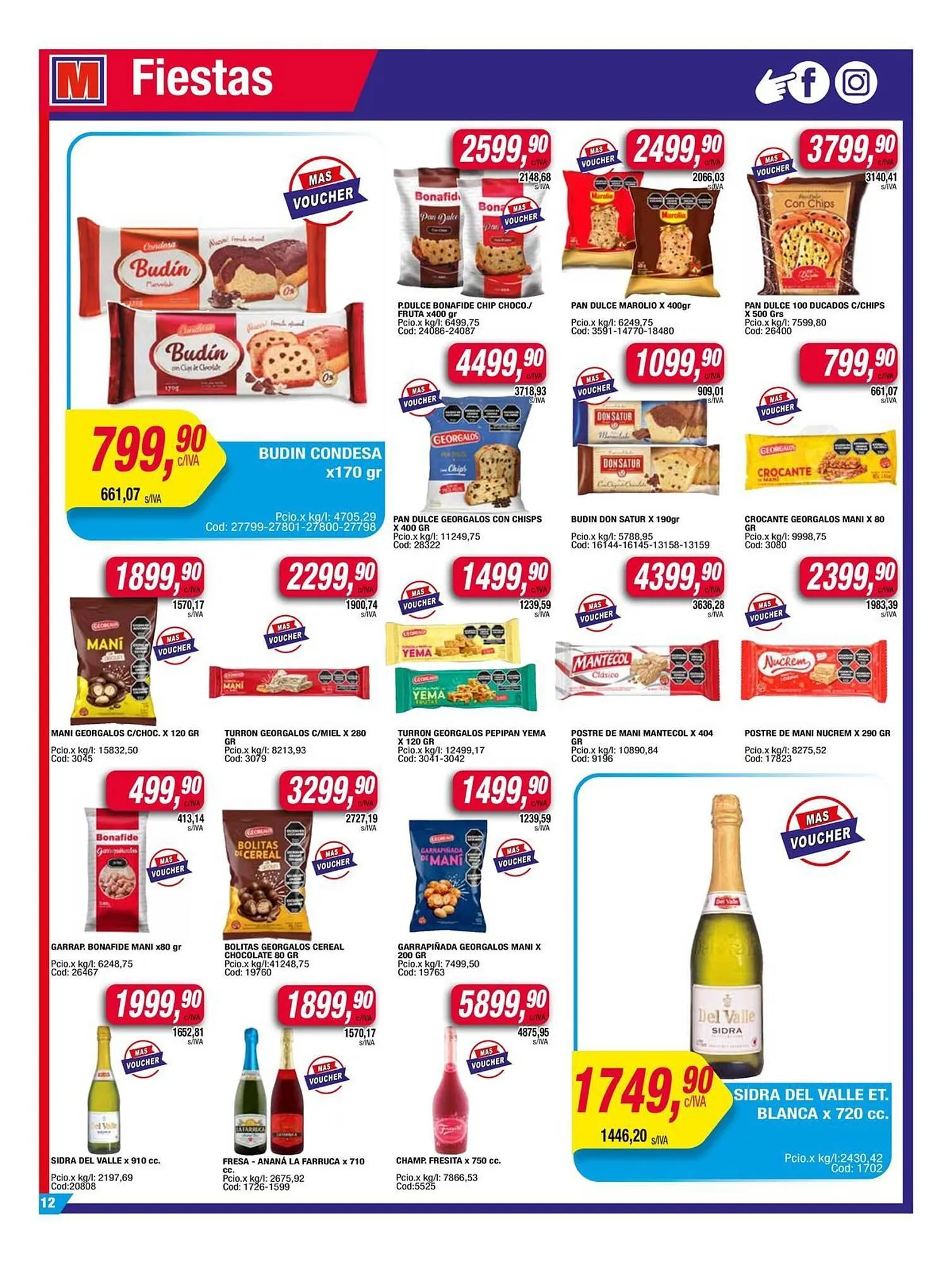 Ofertas de Catálogo Maxiconsumo 22 de octubre al 5 de noviembre 2024 - Página 12 del catálogo