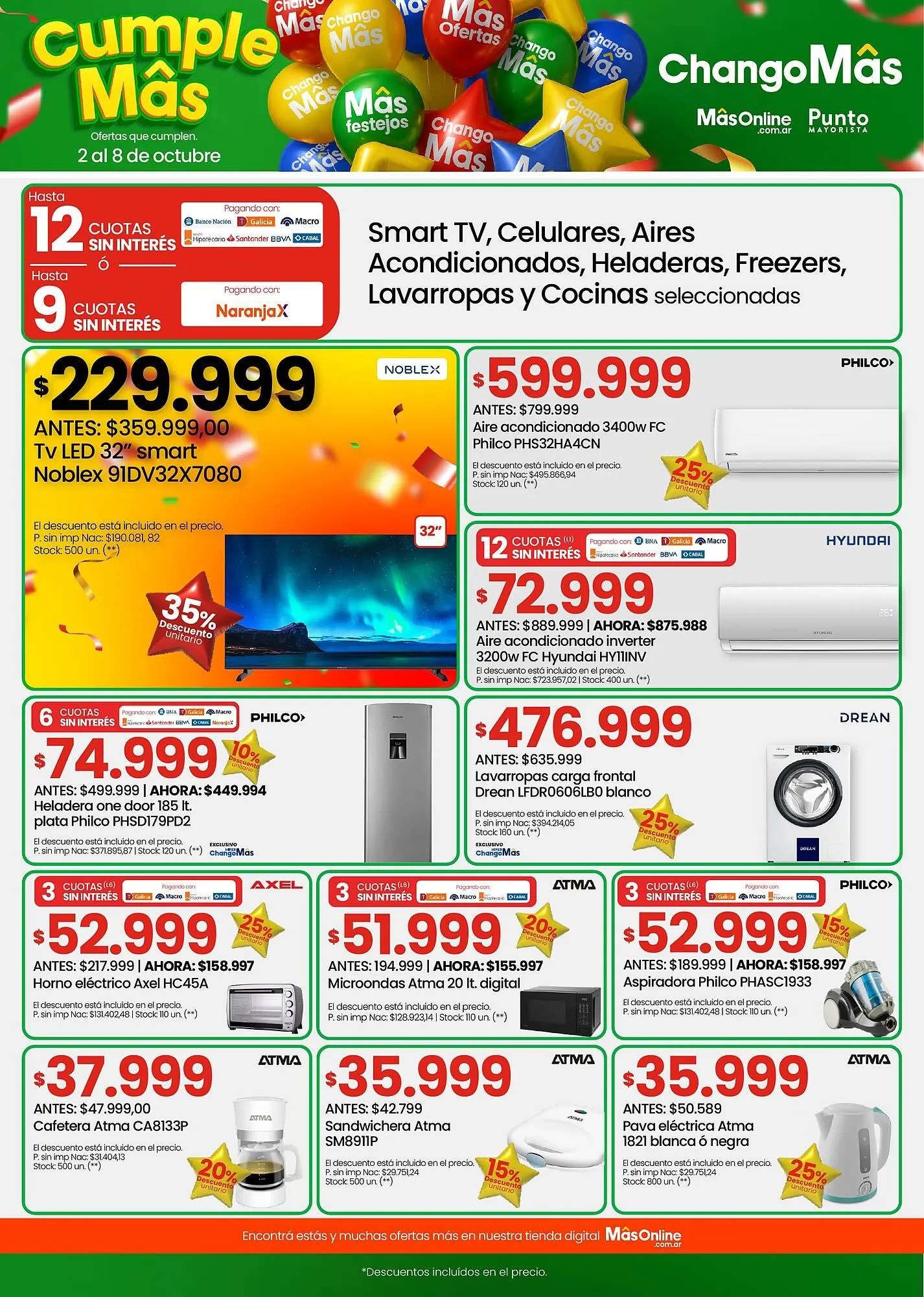 Ofertas de Catálogo Punto Mayorista 2 de octubre al 13 de octubre 2025 - Página 8 del catálogo