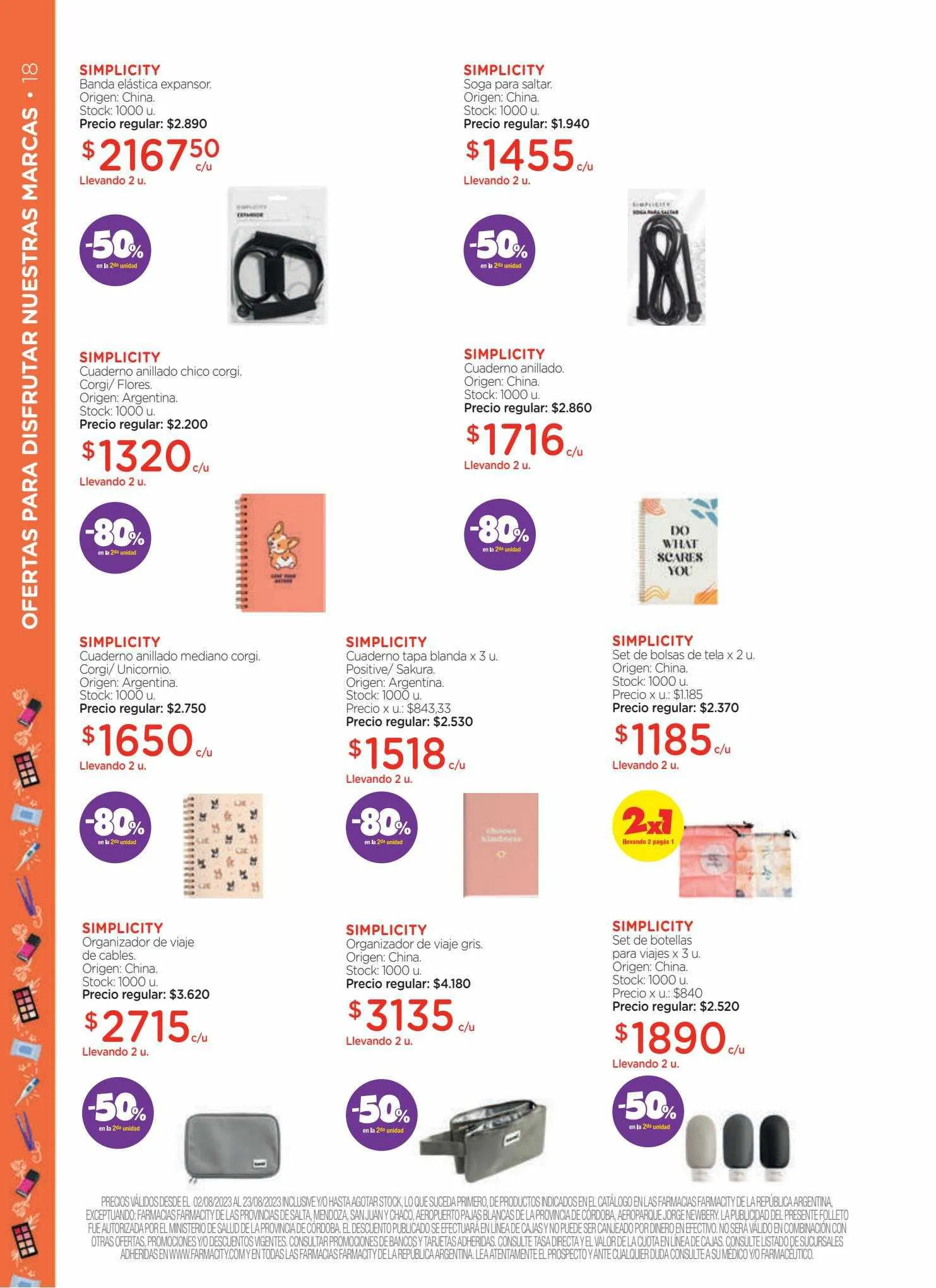 Ofertas de Catálogo Farmacity 1 de junio al 30 de septiembre 2023 - Página 18 del catálogo