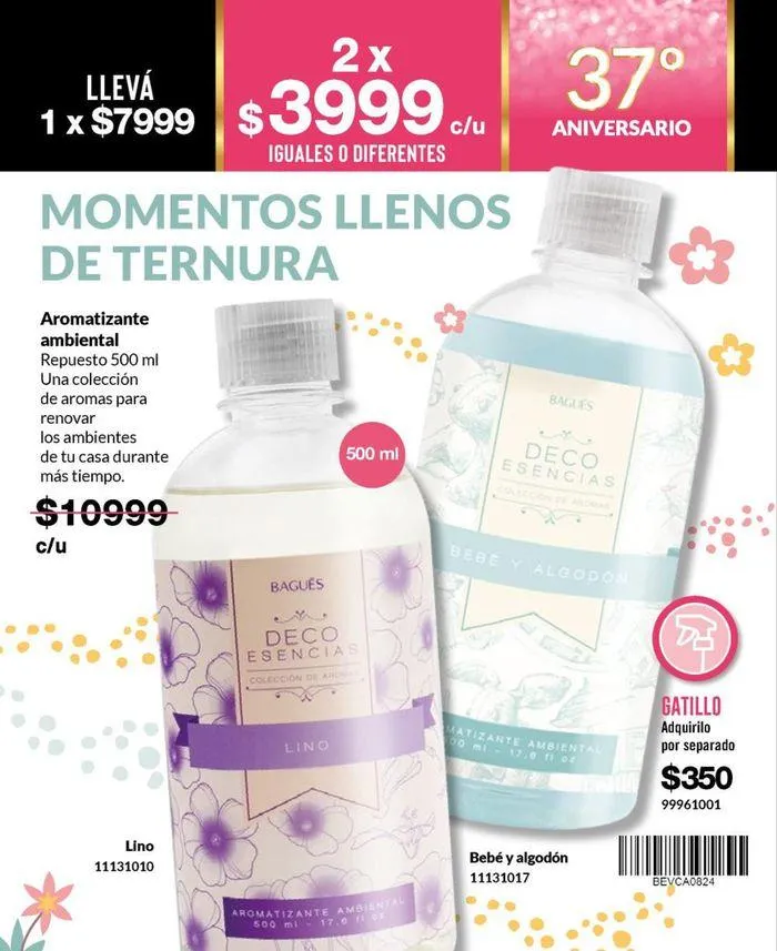 Ofertas de Ofertas Bagués Campaña 08 Argentina 10 de agosto al 24 de agosto 2024 - Página 115 del catálogo