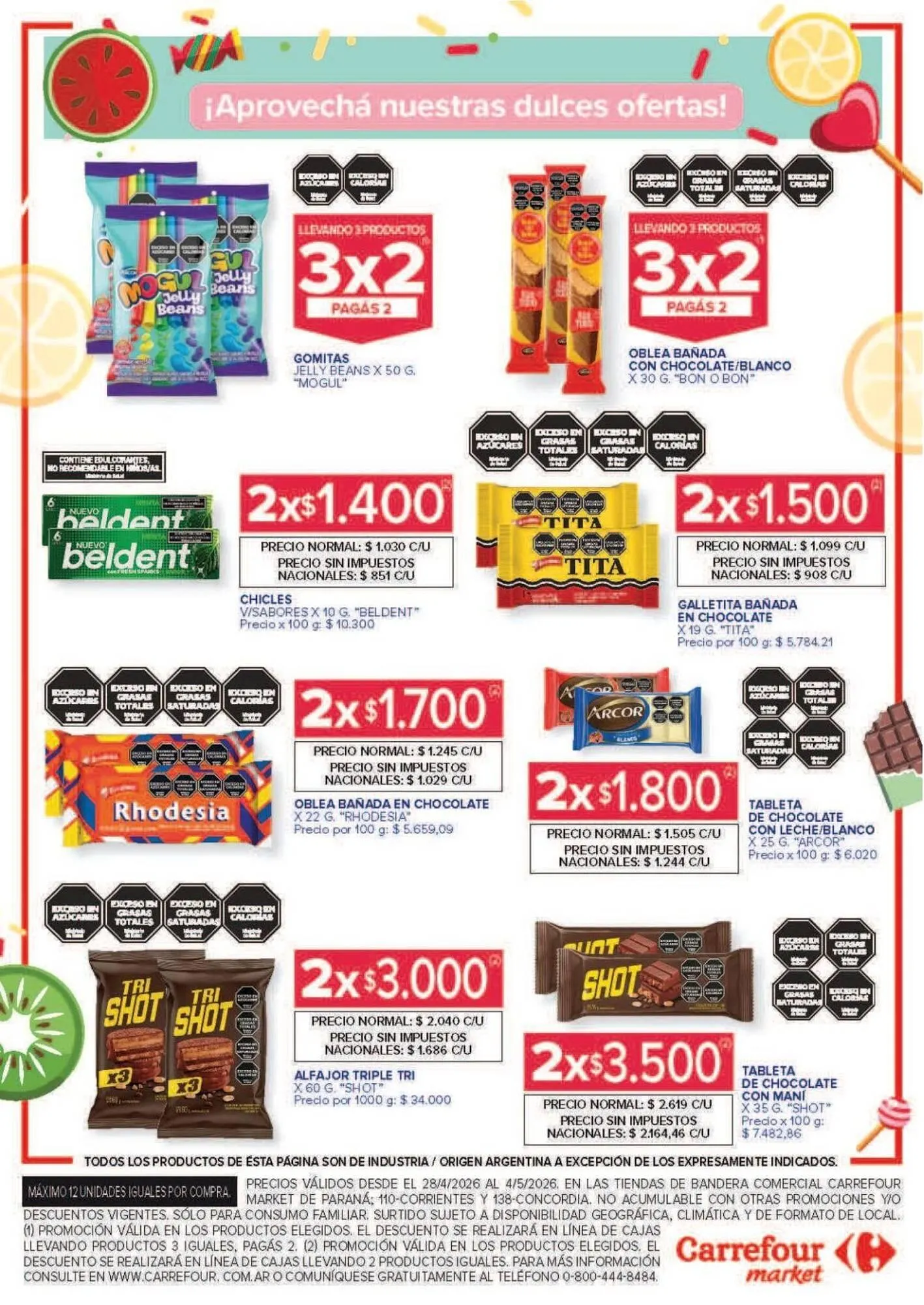 Ofertas de Folleto Carrefour Market 28 de abril al 5 de mayo 2026 - Página 4 del catálogo