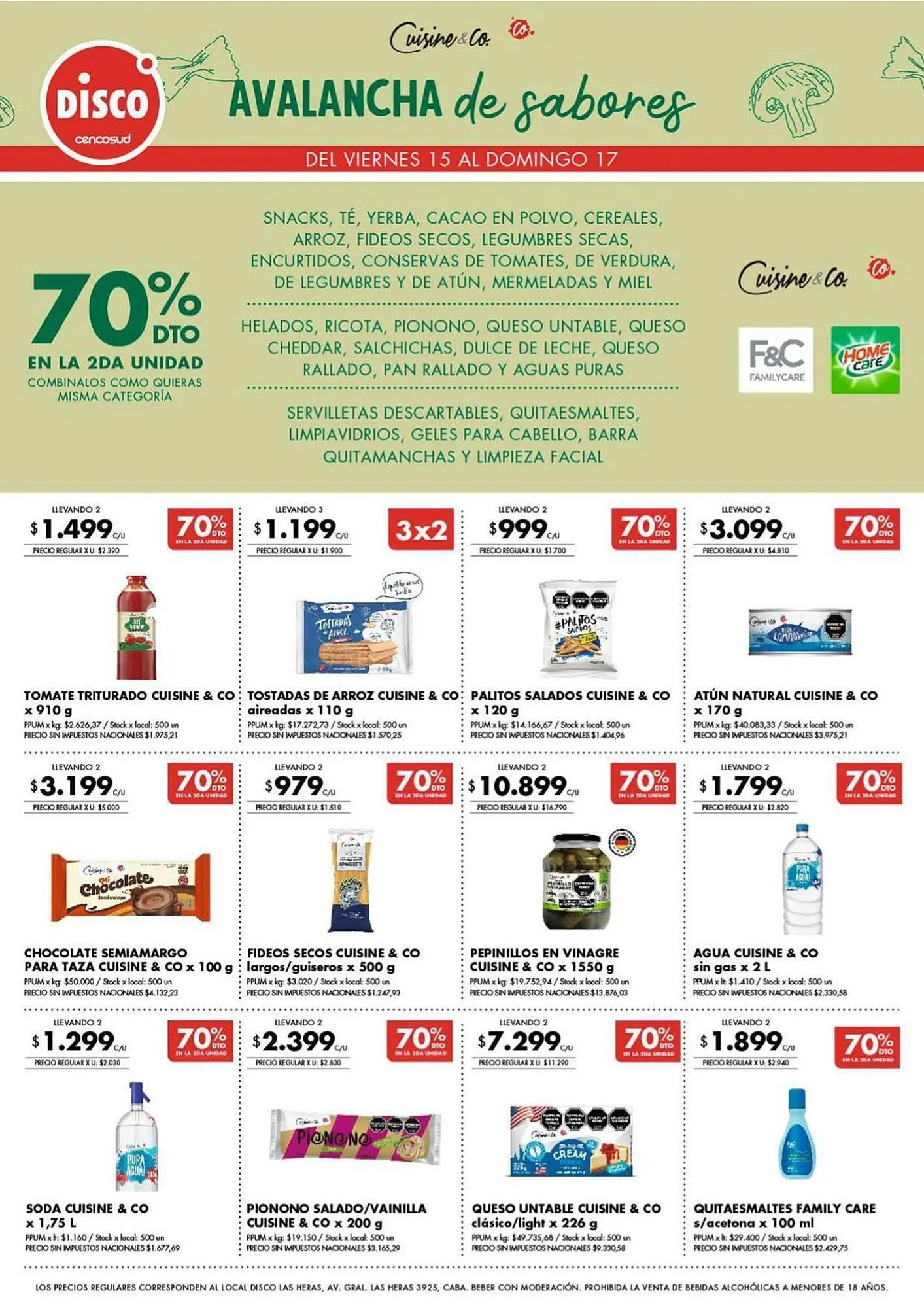 Ofertas de Folleto Disco 15 de mayo al 17 de mayo 2026 - Página 7 del catálogo