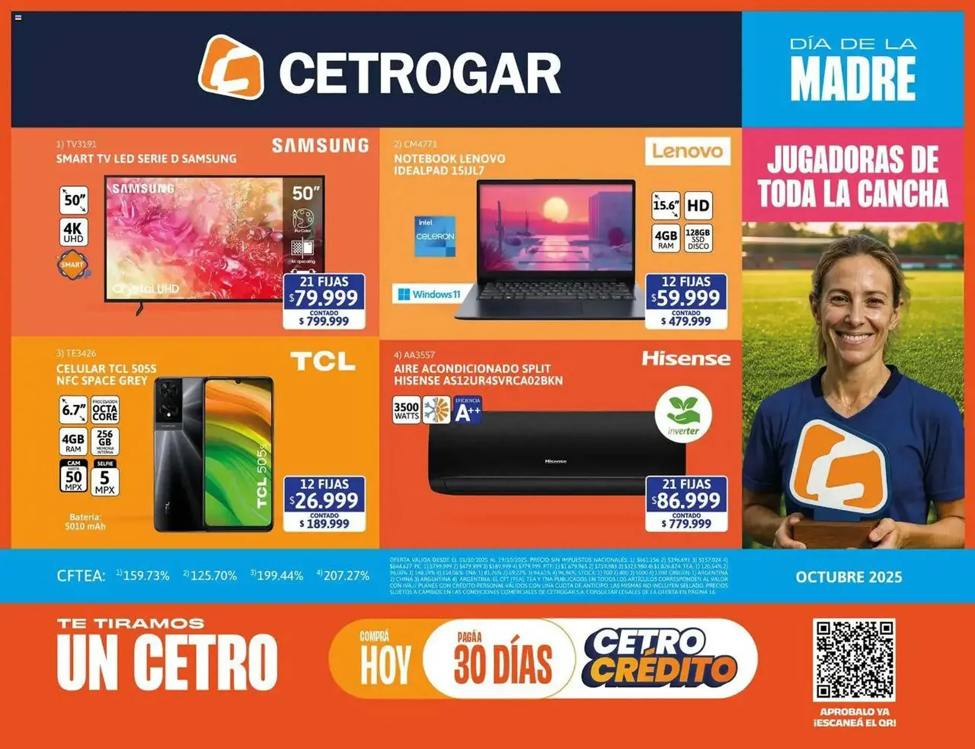 Ofertas de Catálogo Cetrogar 1 de octubre al 31 de octubre 2025 - Página 1 del catálogo
