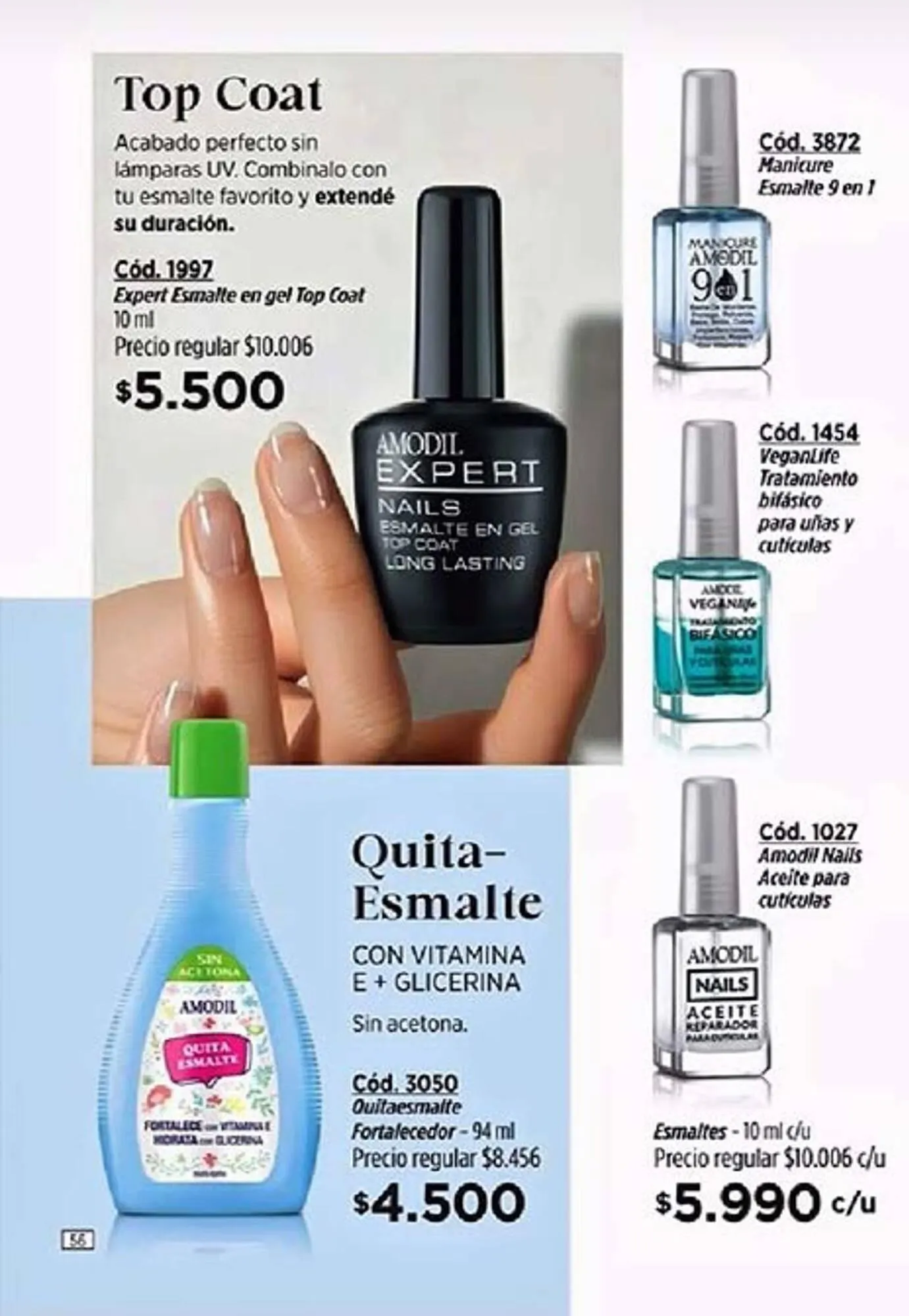 Ofertas de Catálogo Amodil 9 de abril al 30 de abril 2026 - Página 55 del catálogo