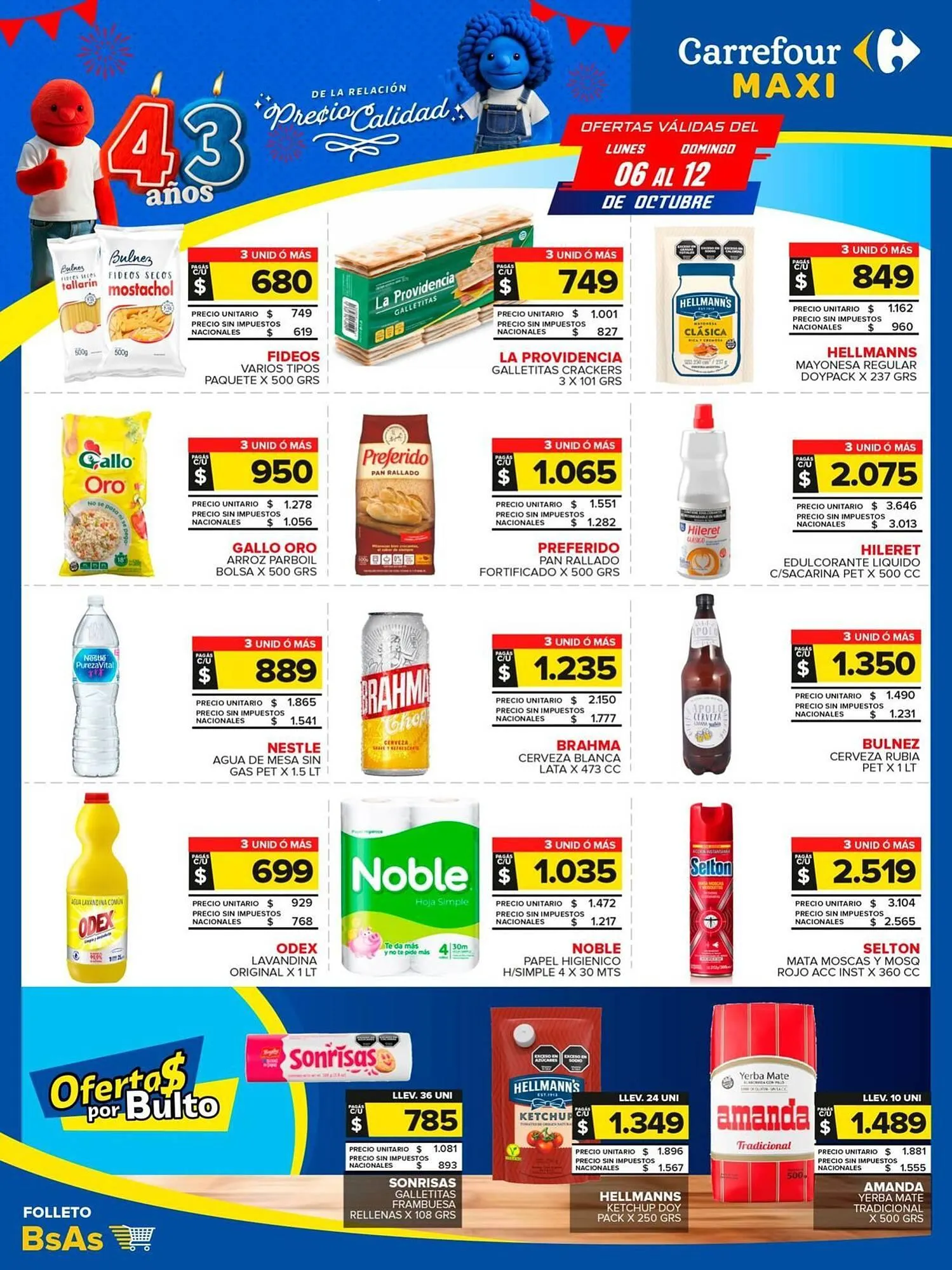 Folleto Carrefour Maxi - 1