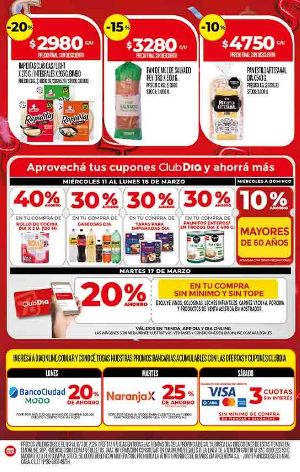 Ofertas de Folleto Supermercados DIA 10 de marzo al 16 de marzo 2026 - Página 4 del catálogo