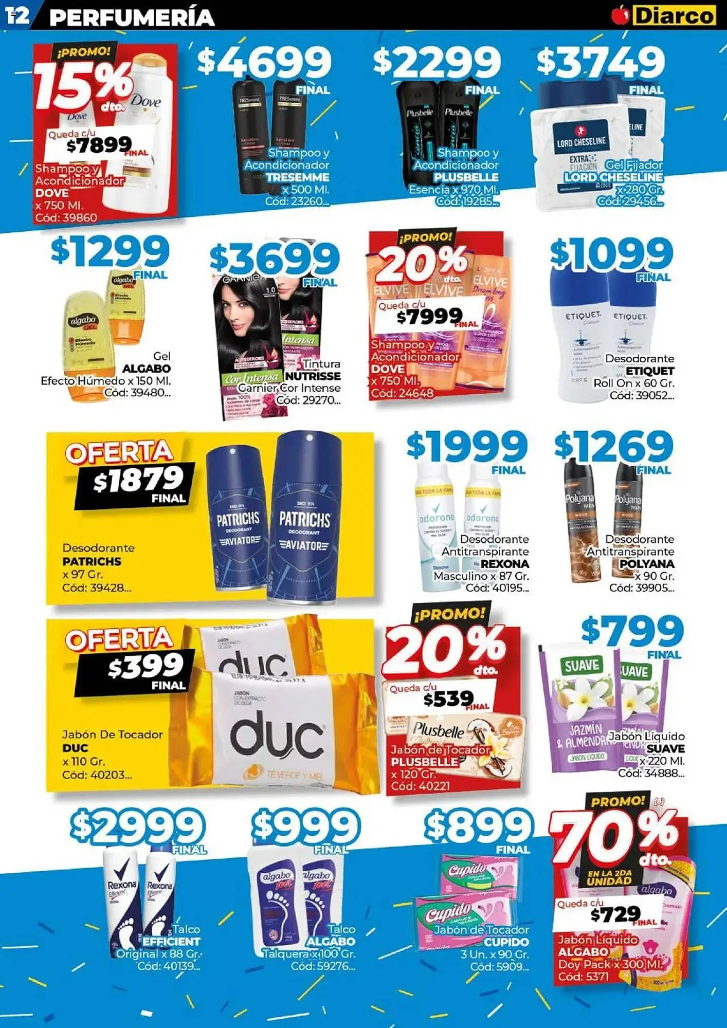 Ofertas de Catálogo Diarco 24 de marzo al 28 de marzo 2025 - Página 12 del catálogo