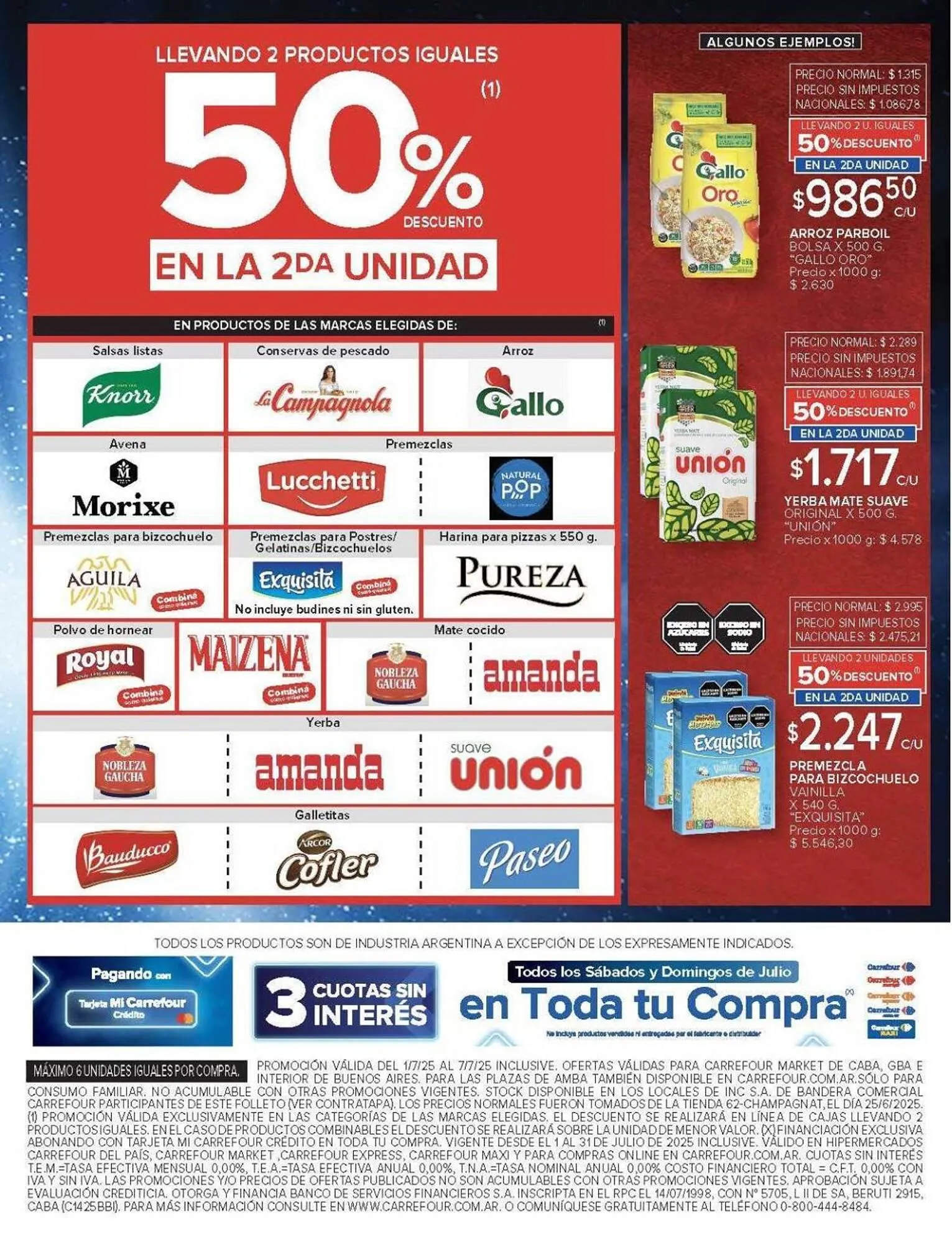 Ofertas de Catálogo Carrefour Market 1 de julio al 8 de julio 2025 - Página 6 del catálogo