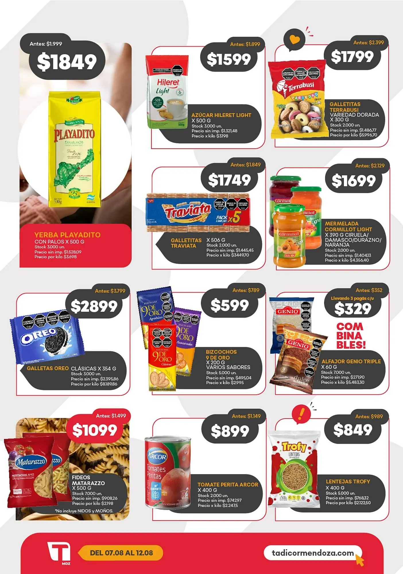 Ofertas de Catálogo Supermercados Tadicor 6 de agosto al 14 de agosto 2025 - Página 2 del catálogo