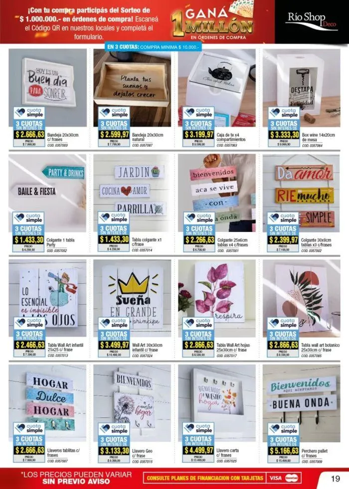 Ofertas de Ofertas Rio Shop Deco 20 de agosto al 3 de septiembre 2024 - Página 10 del catálogo