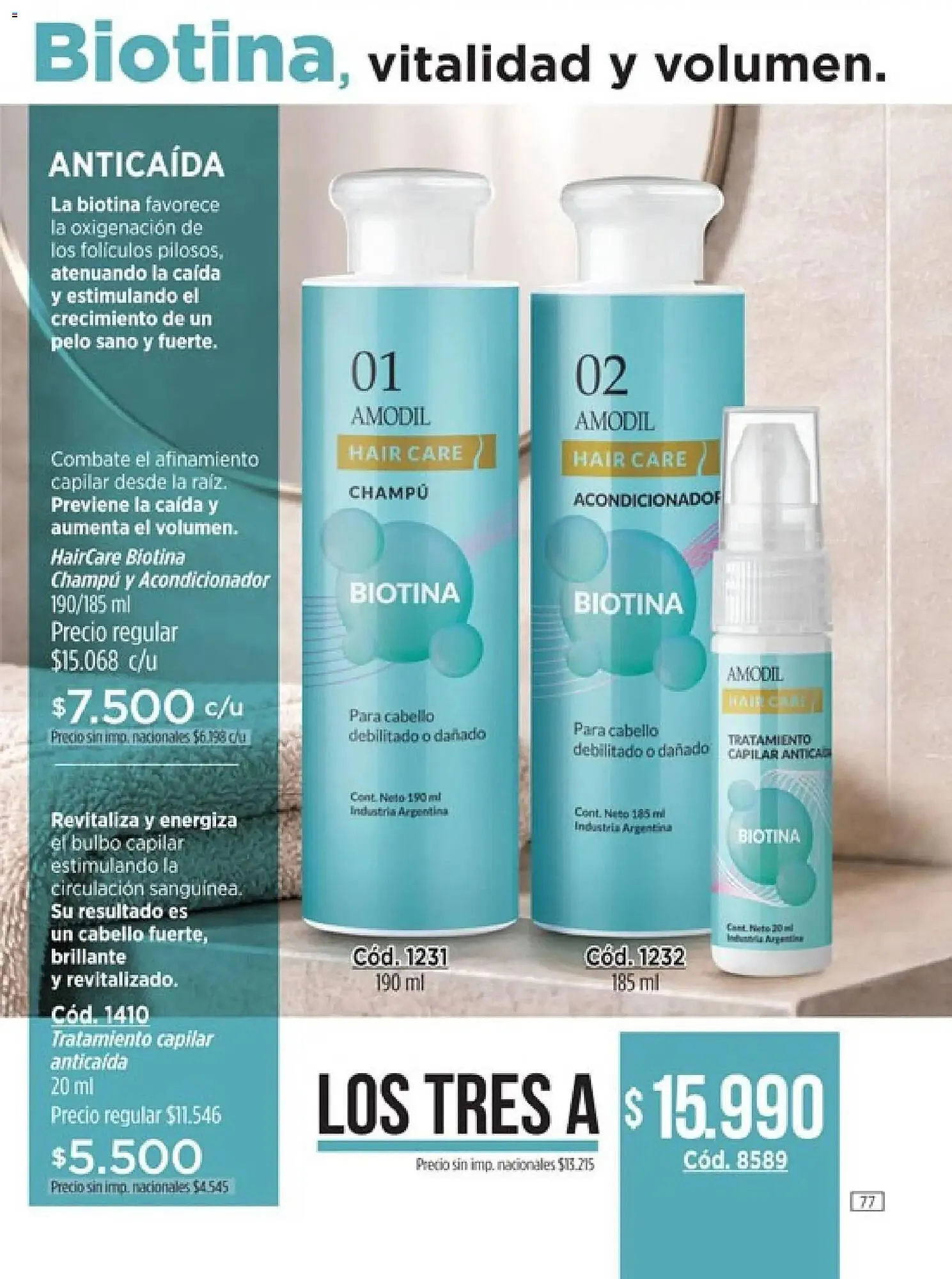 Ofertas de Catálogo Amodil 5 de mayo al 31 de mayo 2026 - Página 77 del catálogo
