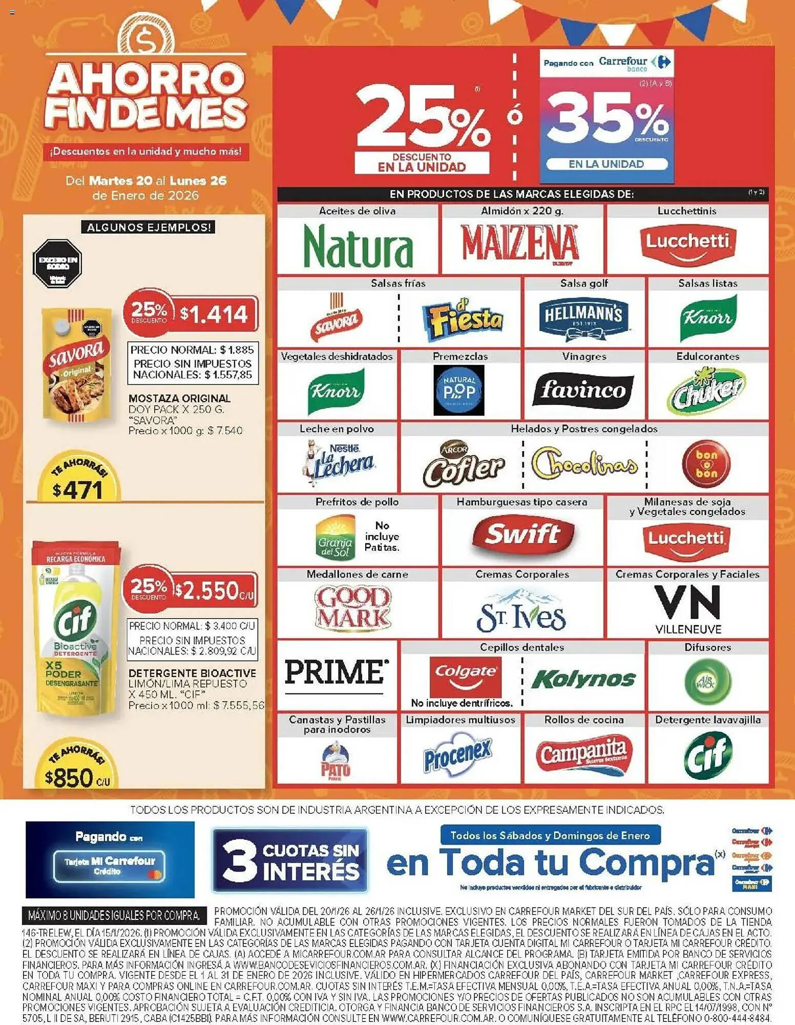 Ofertas de Catálogo Carrefour 20 de enero al 26 de enero 2026 - Página 44 del catálogo