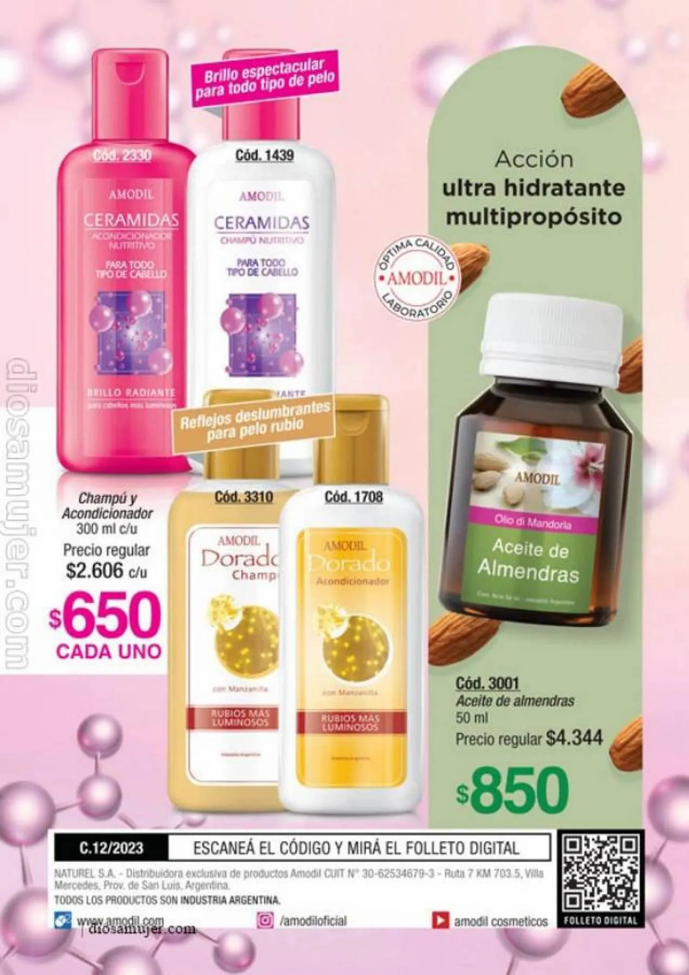 Ofertas de Catálogo Amodil 6 de septiembre al 10 de octubre 2023 - Página 164 del catálogo