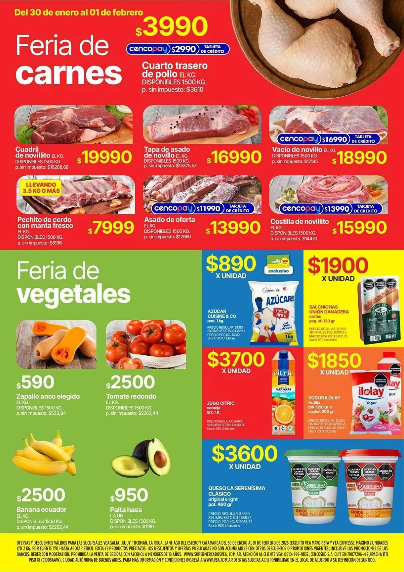 Ofertas de Catálogo Supermercados Vea 30 de enero al 1 de febrero 2026 - Página 3 del catálogo