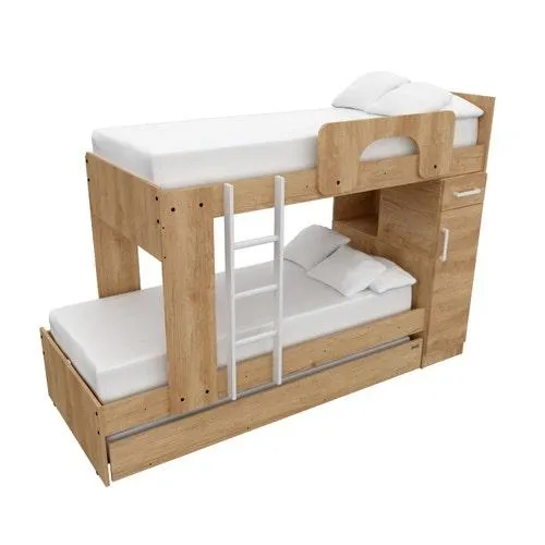 Cama cucheta superpuesta triple infantil nebraska Mosconi