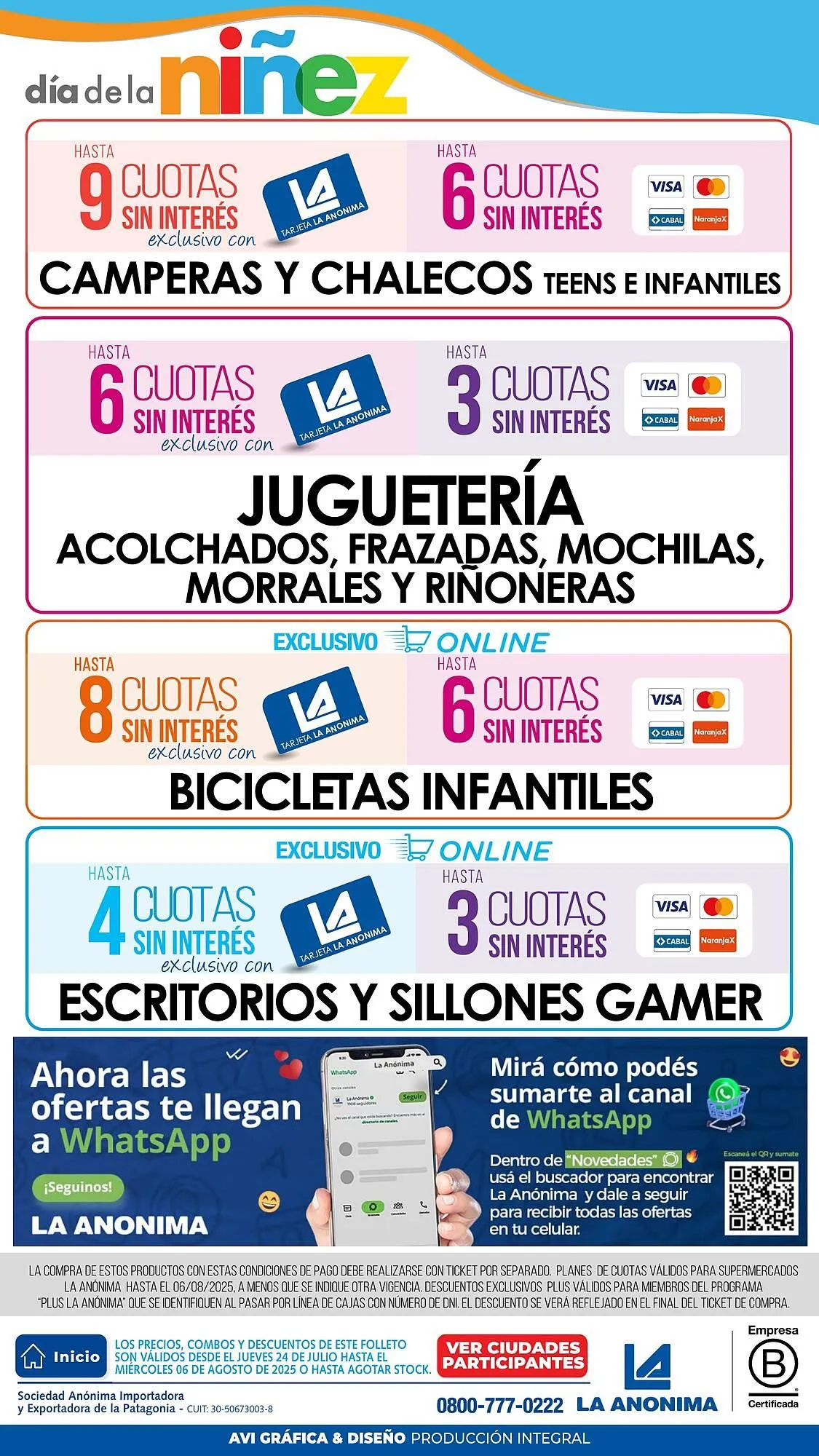 Ofertas de Catálogo La Anonima 25 de julio al 17 de agosto 2025 - Página 37 del catálogo