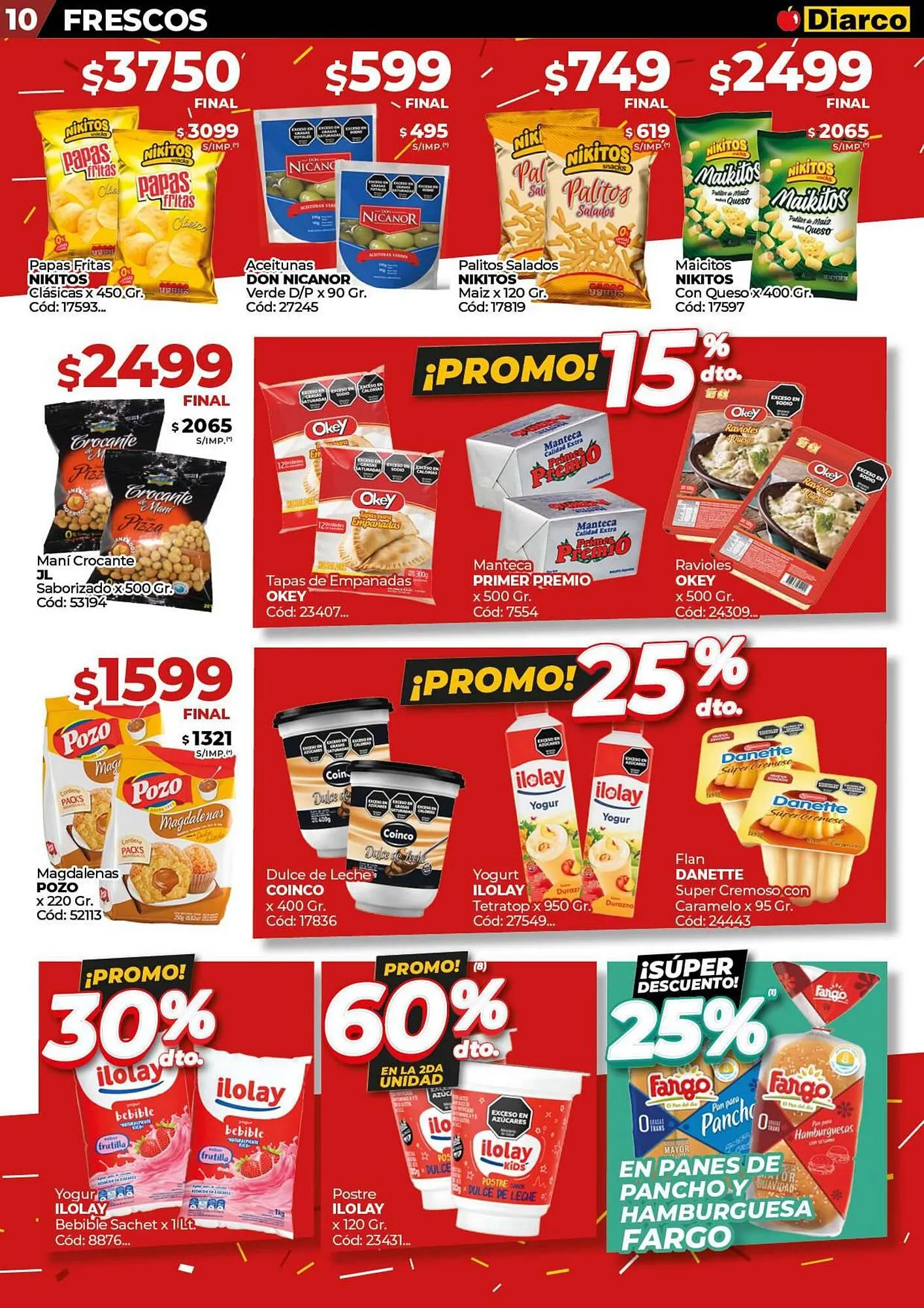 Ofertas de Catálogo Diarco 7 de abril al 13 de abril 2025 - Página 10 del catálogo