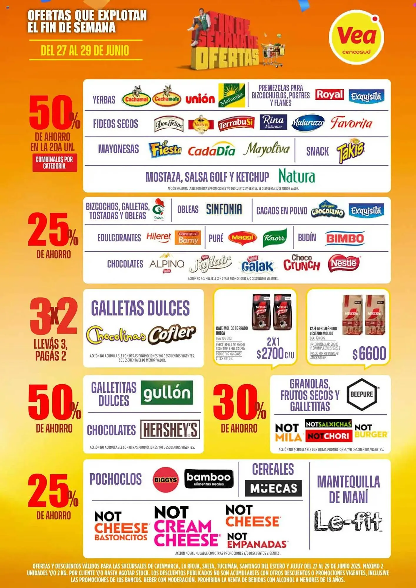 Ofertas de Catálogo Supermercados Vea 27 de junio al 29 de junio 2025 - Página 4 del catálogo
