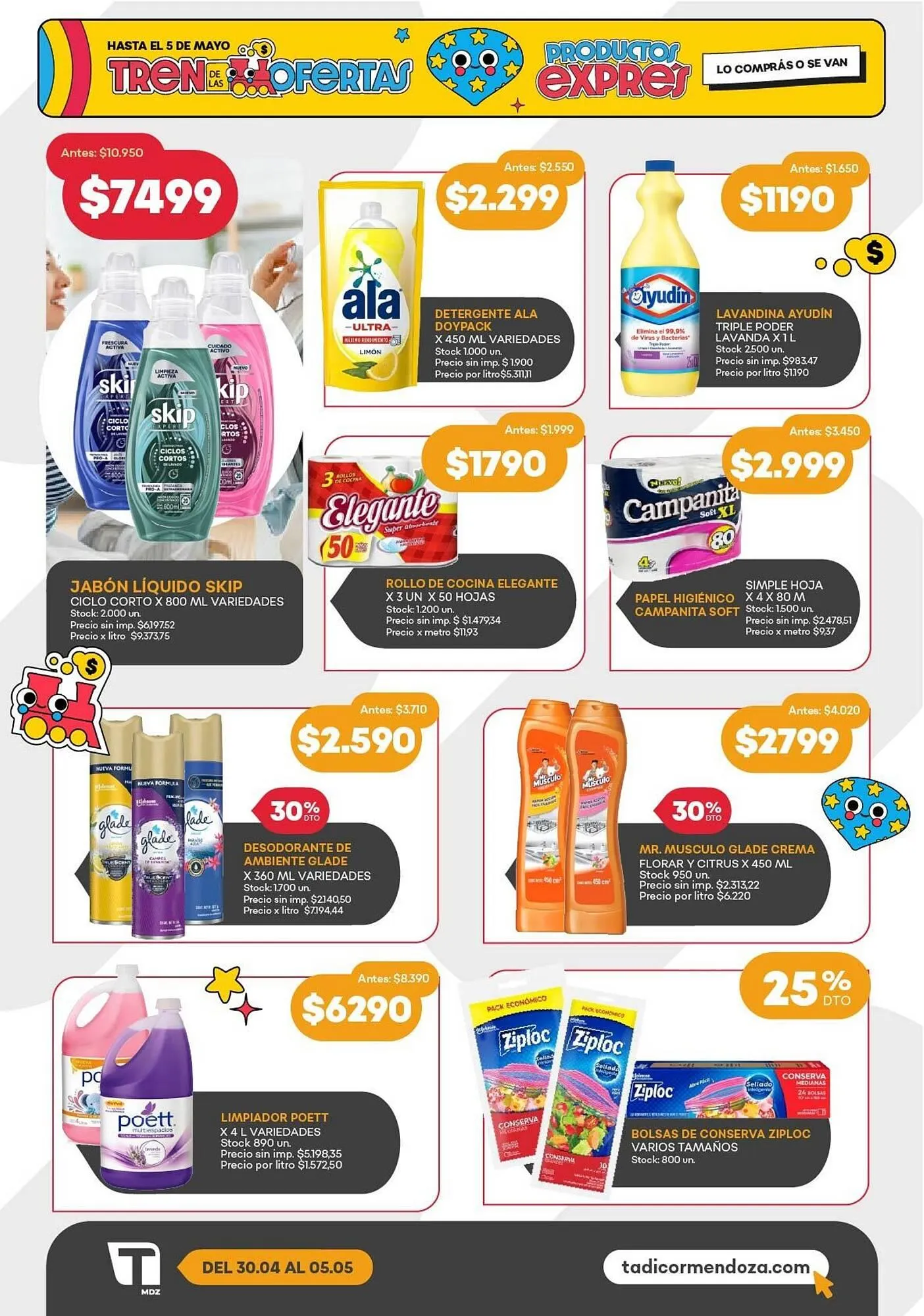Ofertas de Catálogo Supermercados Tadicor 29 de abril al 5 de mayo 2026 - Página 6 del catálogo