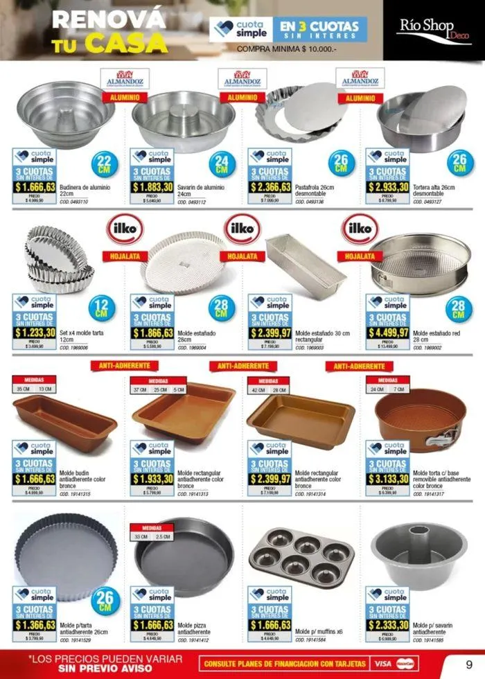 Ofertas de Ofertas Rio Shop Deco 20 de agosto al 3 de septiembre 2024 - Página 42 del catálogo