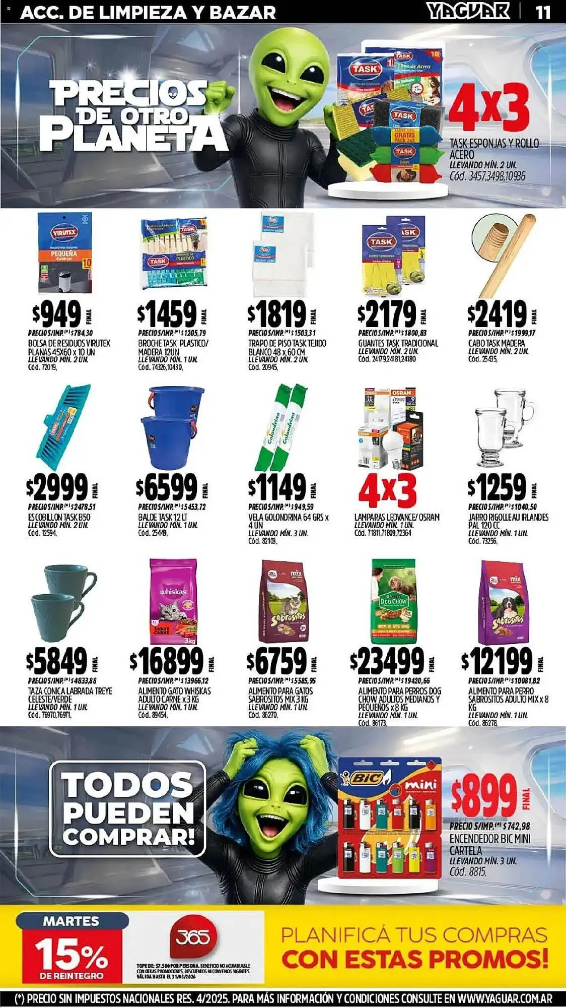 Ofertas de Catálogo Supermercados Yaguar 2 de marzo al 7 de marzo 2026 - Página 11 del catálogo