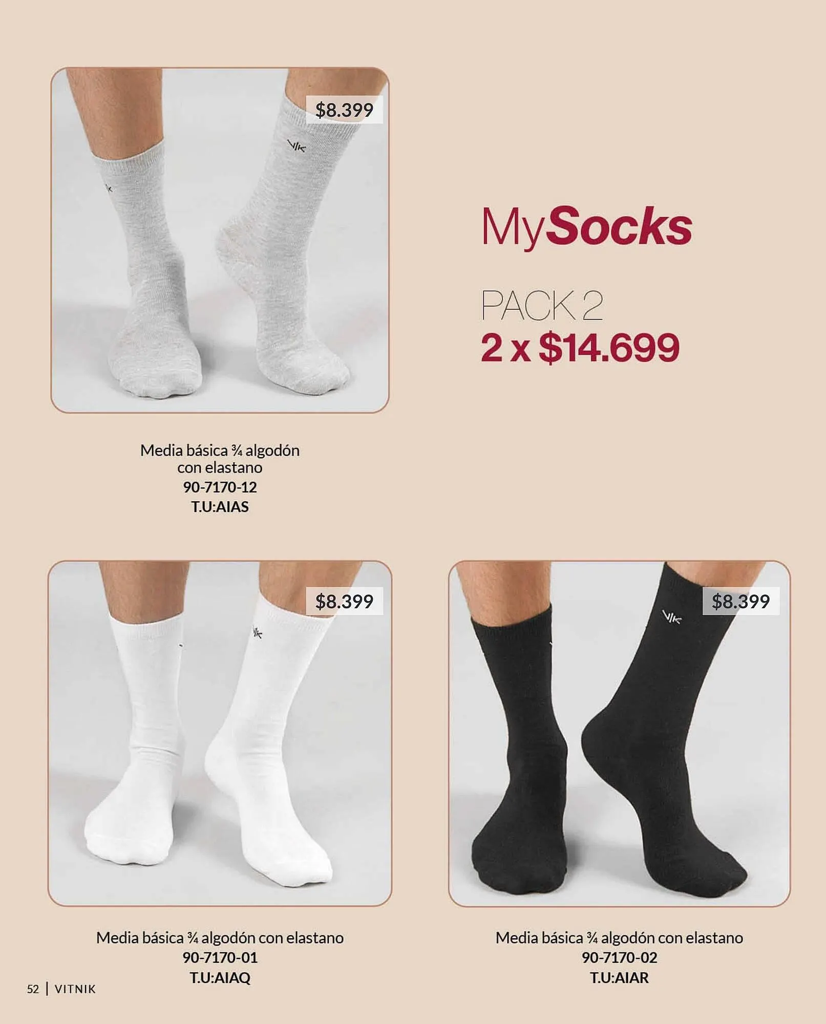 Ofertas de Catálogo Vitnik 6 de agosto al 31 de agosto 2025 - Página 52 del catálogo