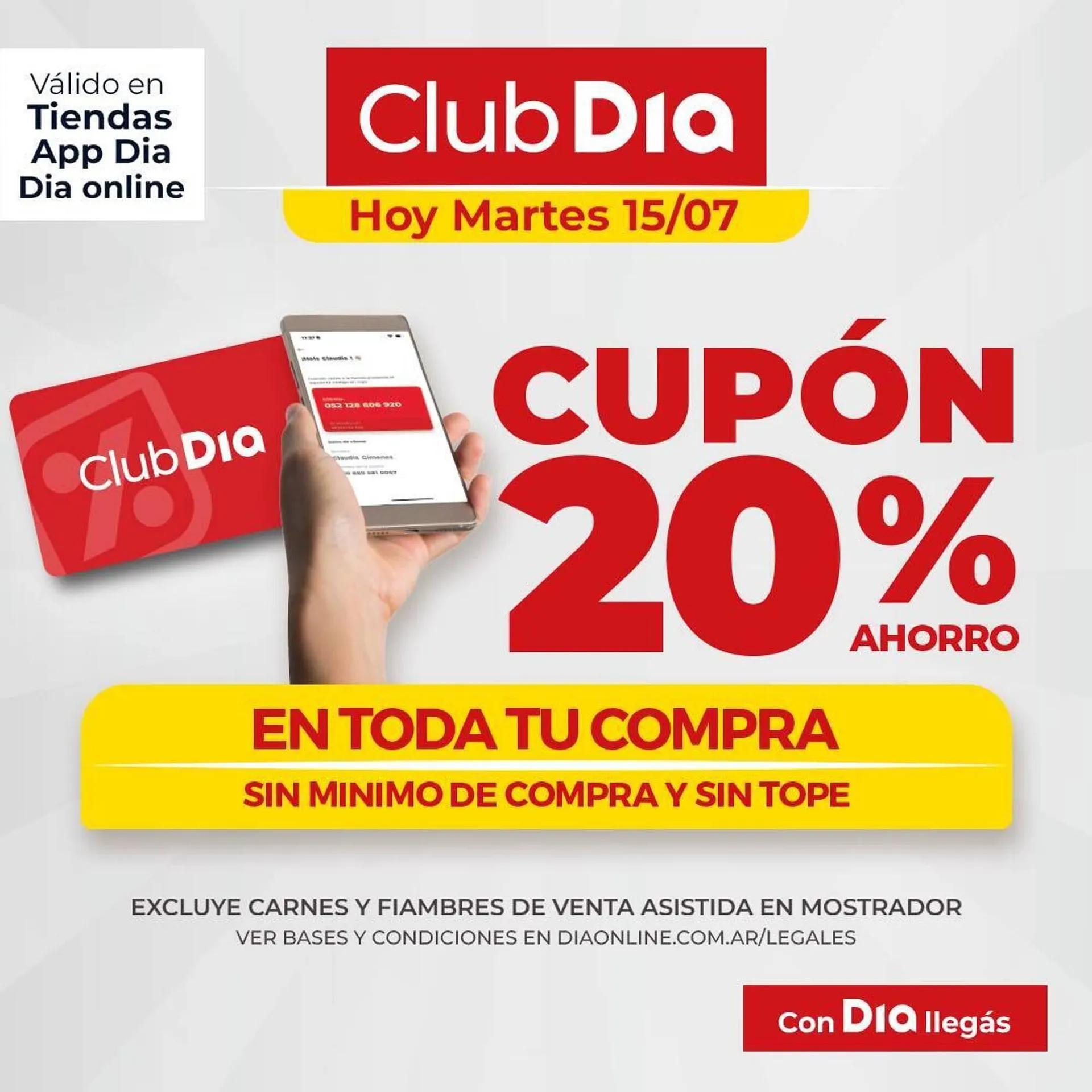 Ofertas de Catálogo Supermercados DIA 15 de julio al 15 de julio 2025 - Página 1 del catálogo