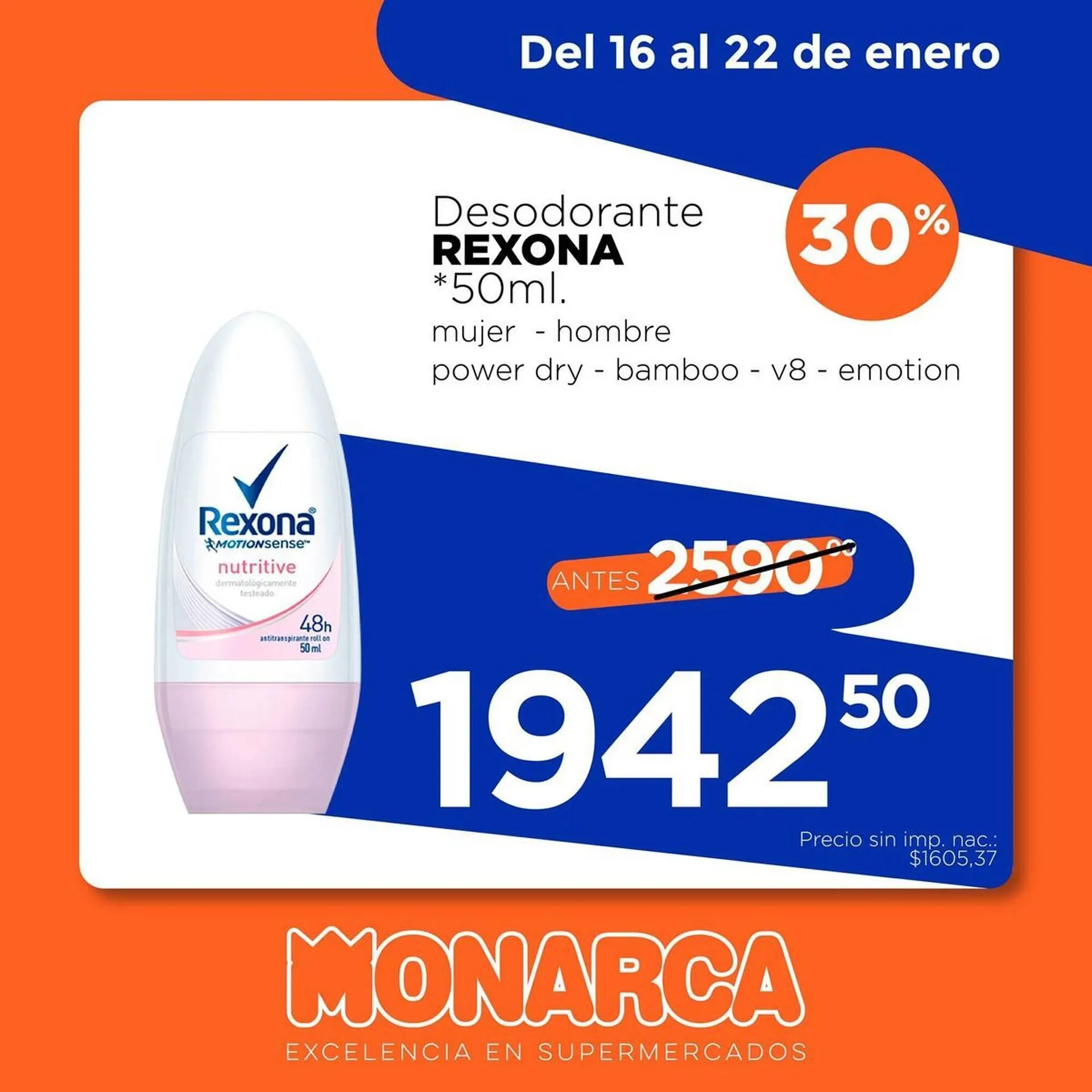 Ofertas de Catálogo Supermercados Monarca 19 de enero al 22 de enero 2026 - Página 3 del catálogo