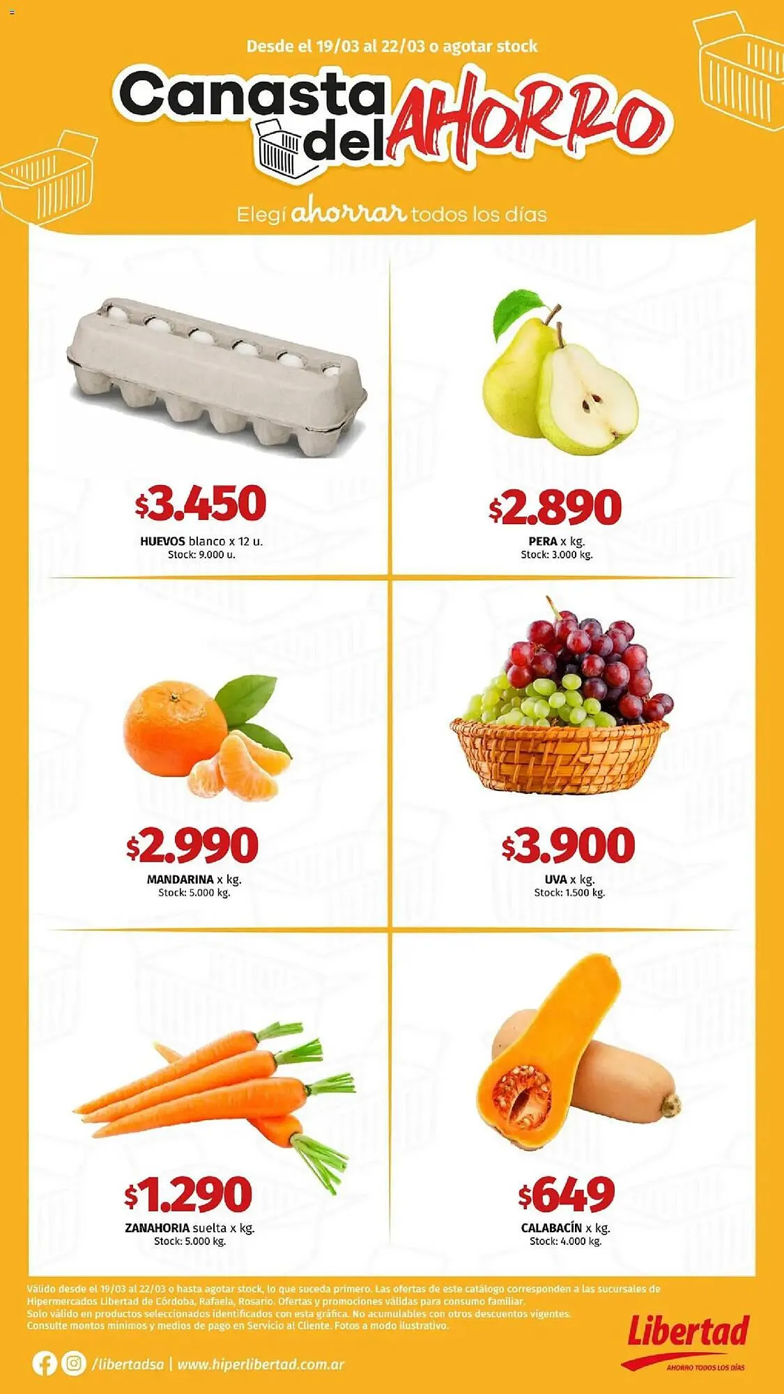 Ofertas de Catálogo Hipermercado Libertad 19 de marzo al 25 de marzo 2026 - Página 3 del catálogo